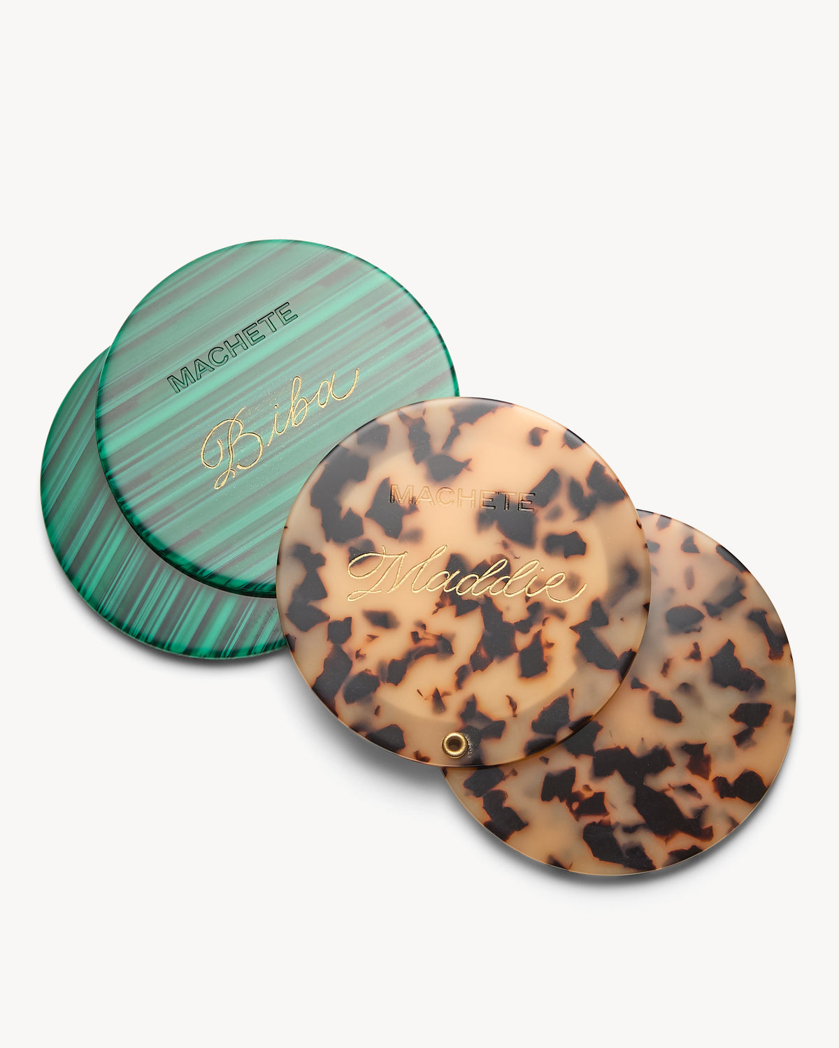 Circle Mirror in Abalone