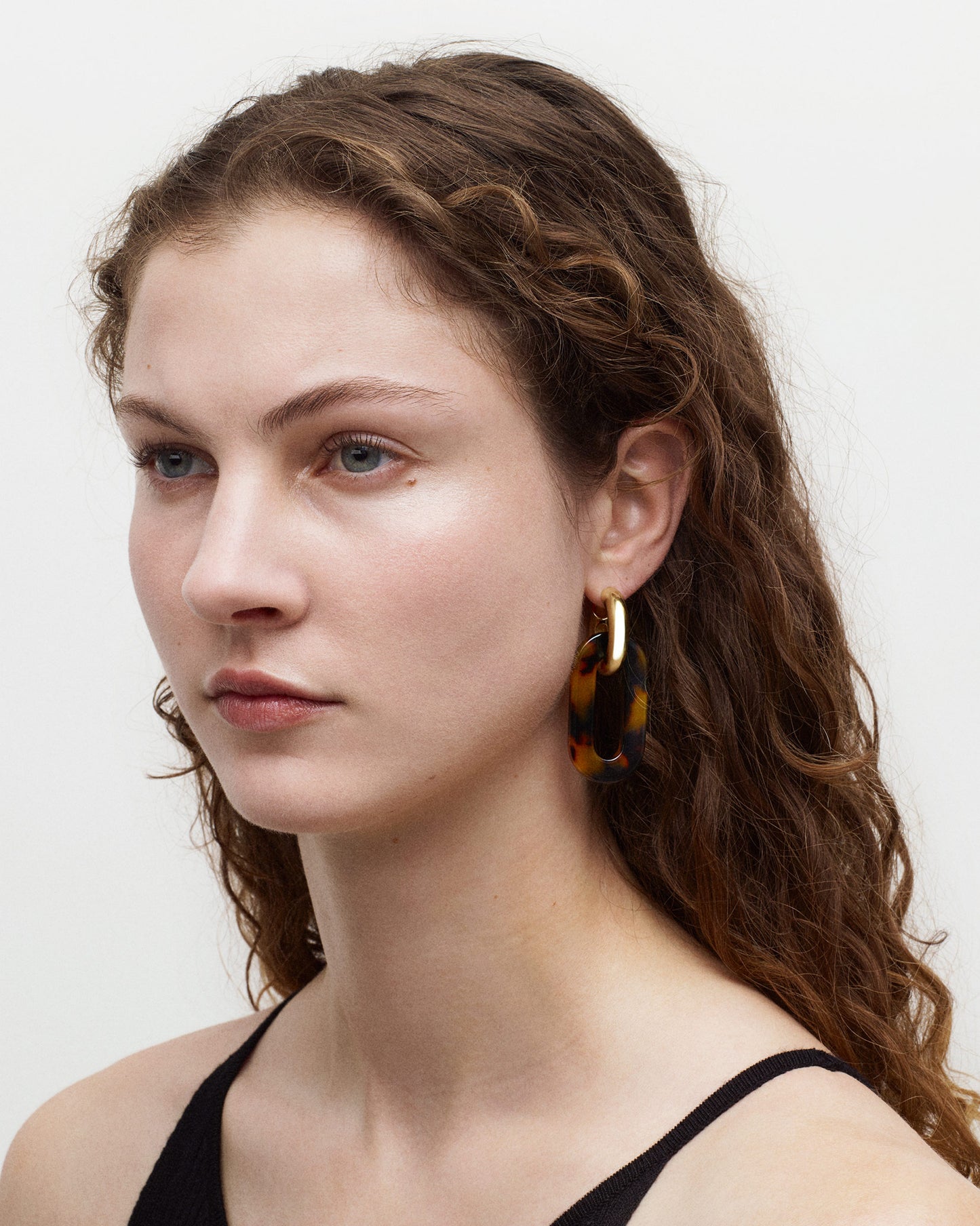 Chunky Link Charms in Black