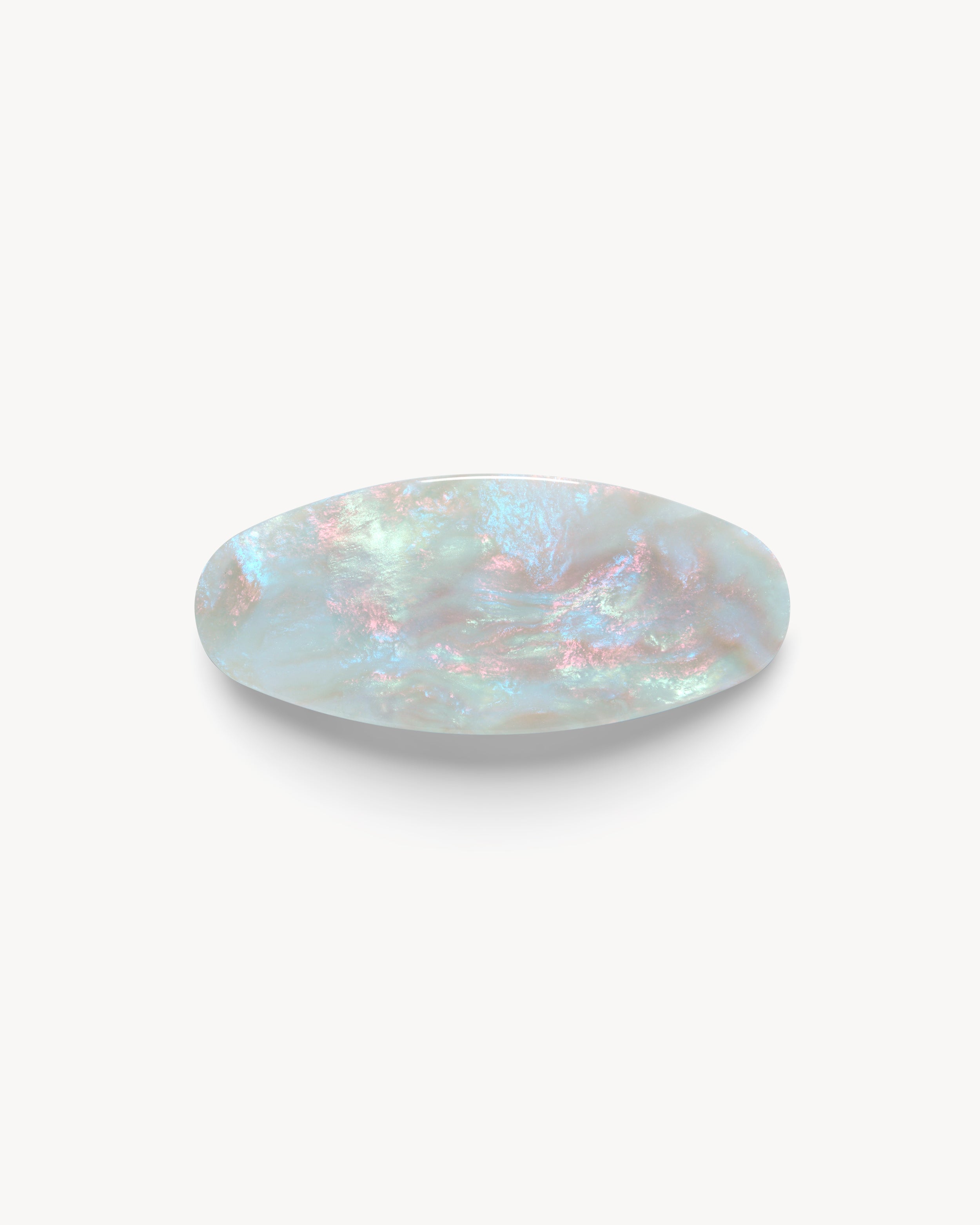 Jumbo Oval Barrette in Astral Mint – MACHETE