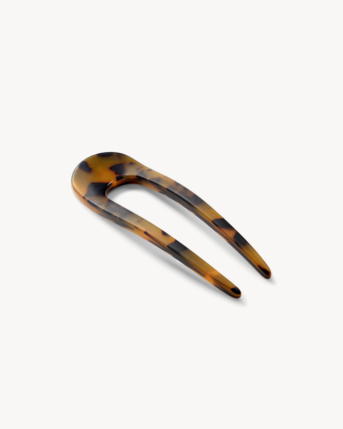 Mini French Hair Pin in Classic Tortoise