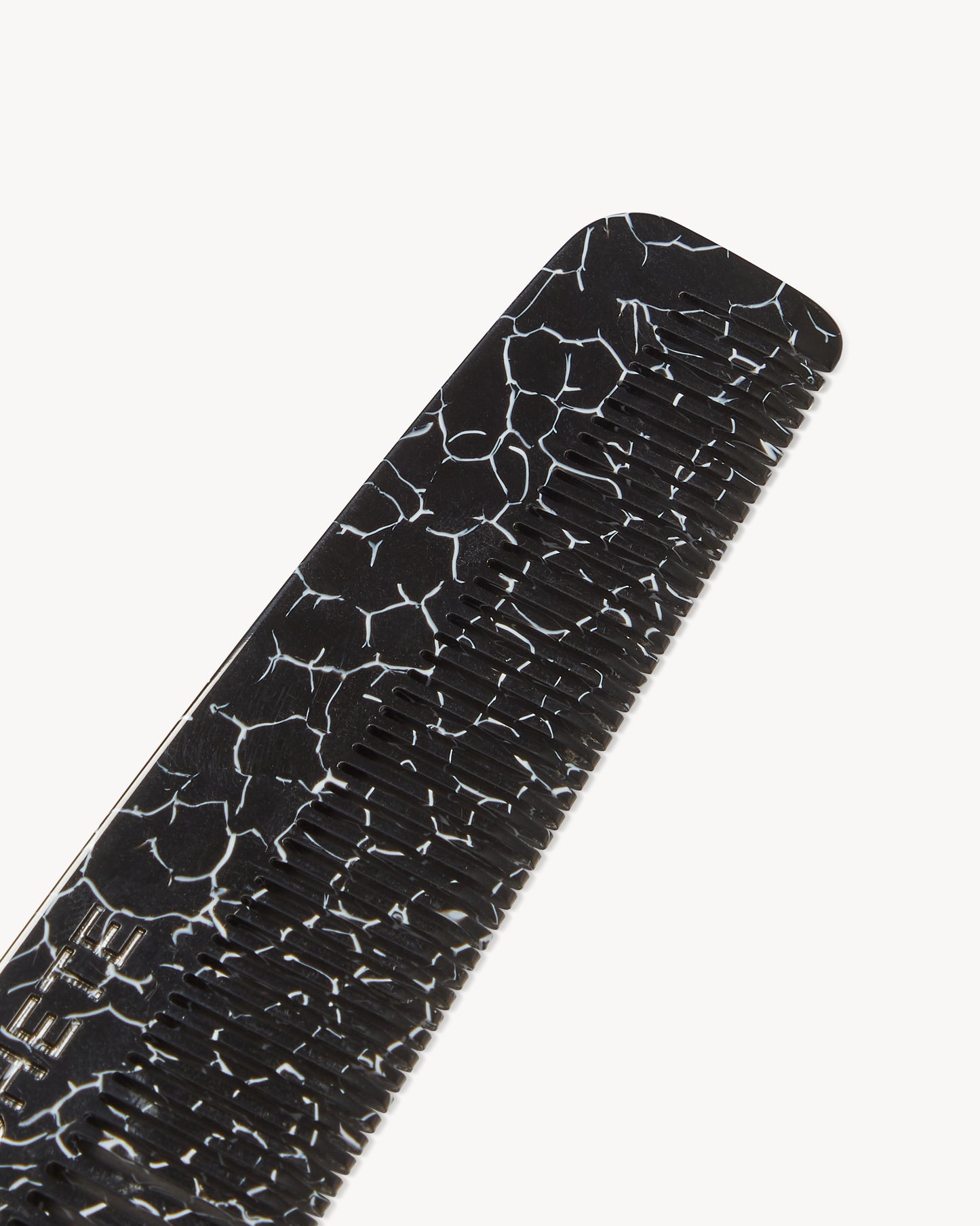 No. 1 Comb in Black Marble