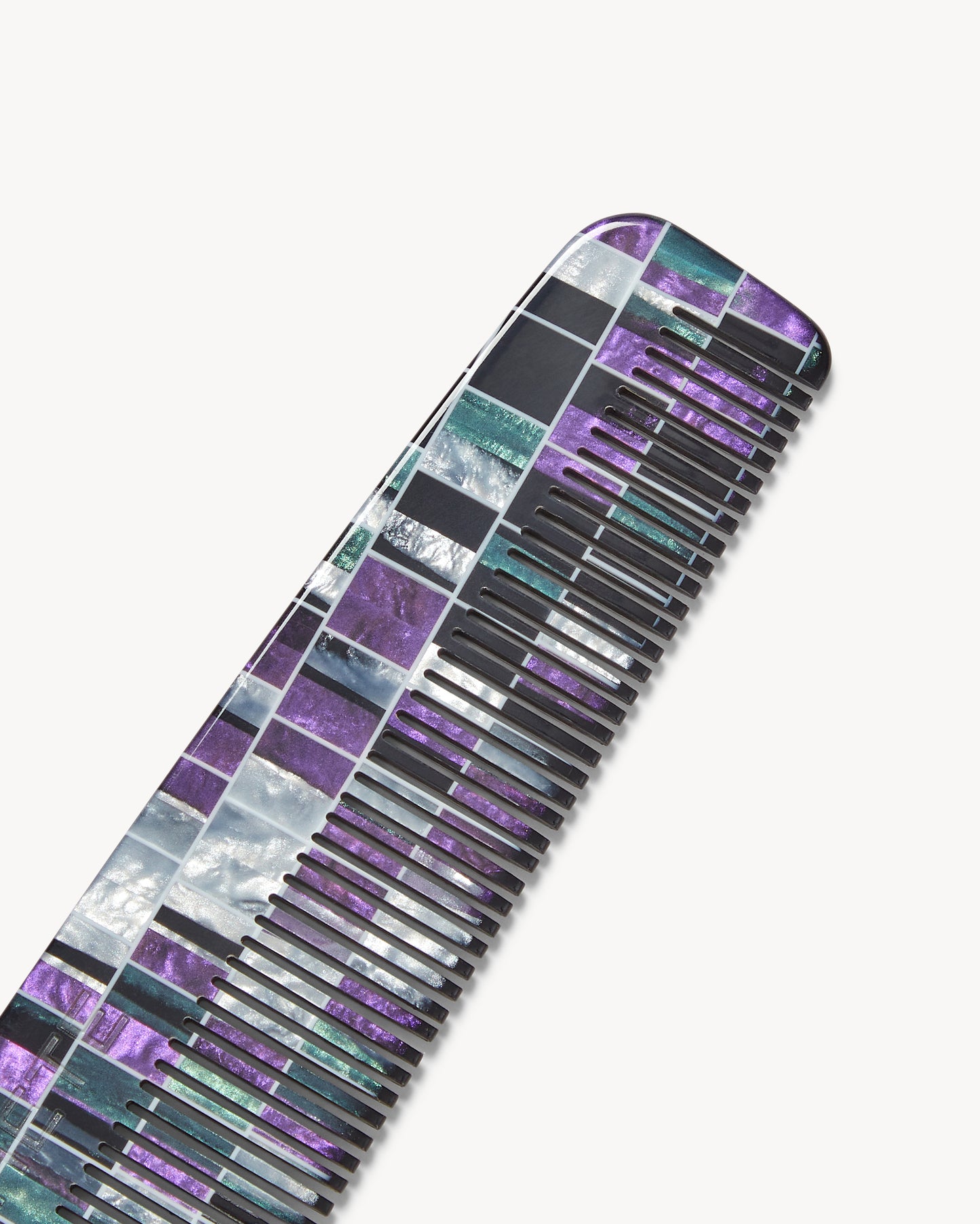 No. 1 Comb in Terre Shell Checker