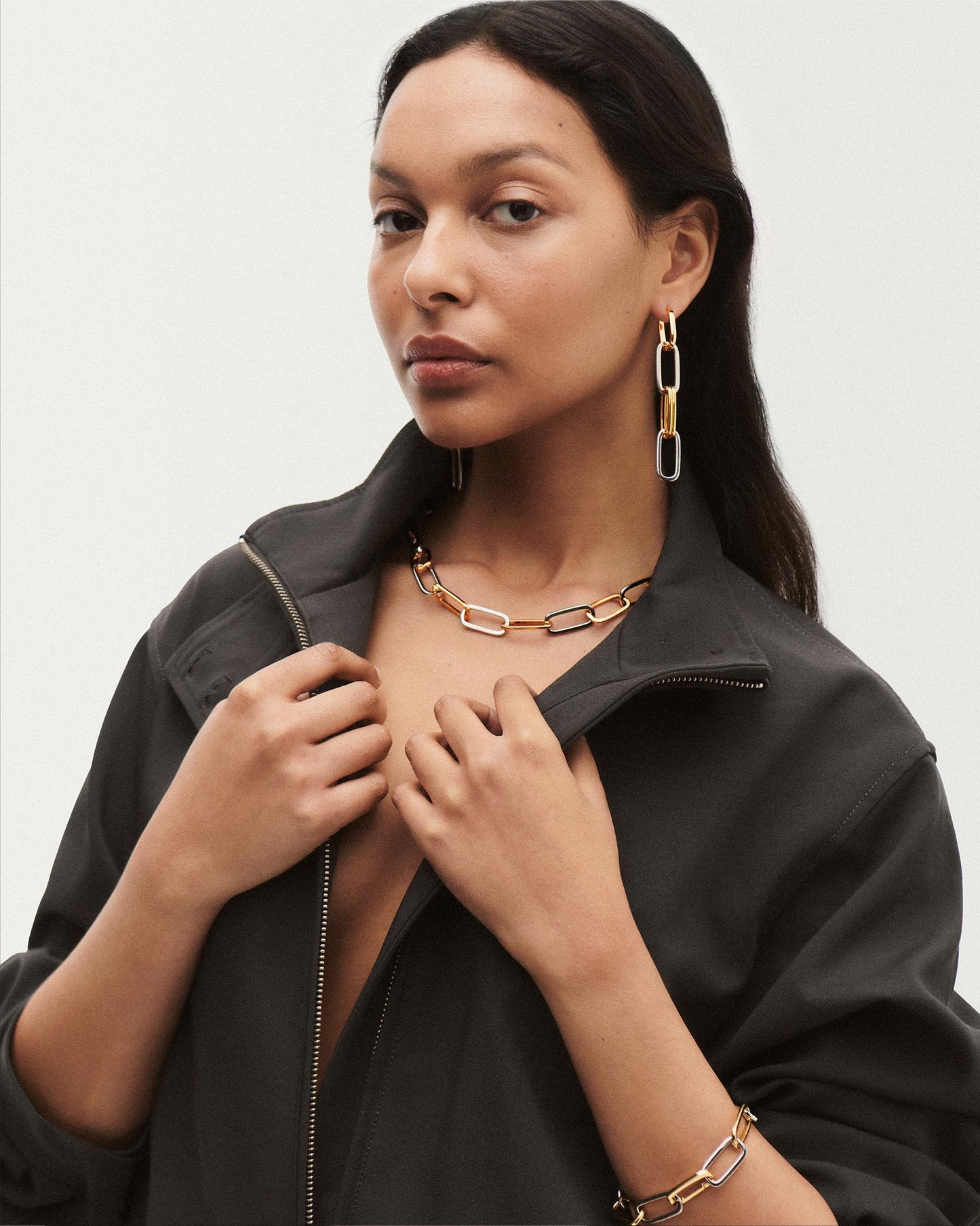 Grande Paperclip Earrings