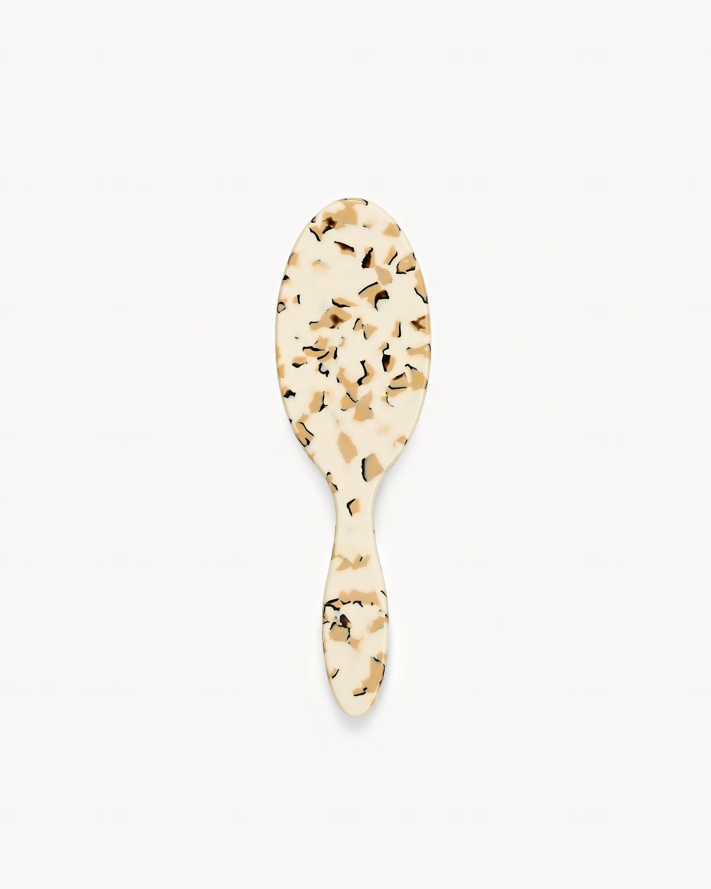 Travel Hair Brush in Terrazzo
