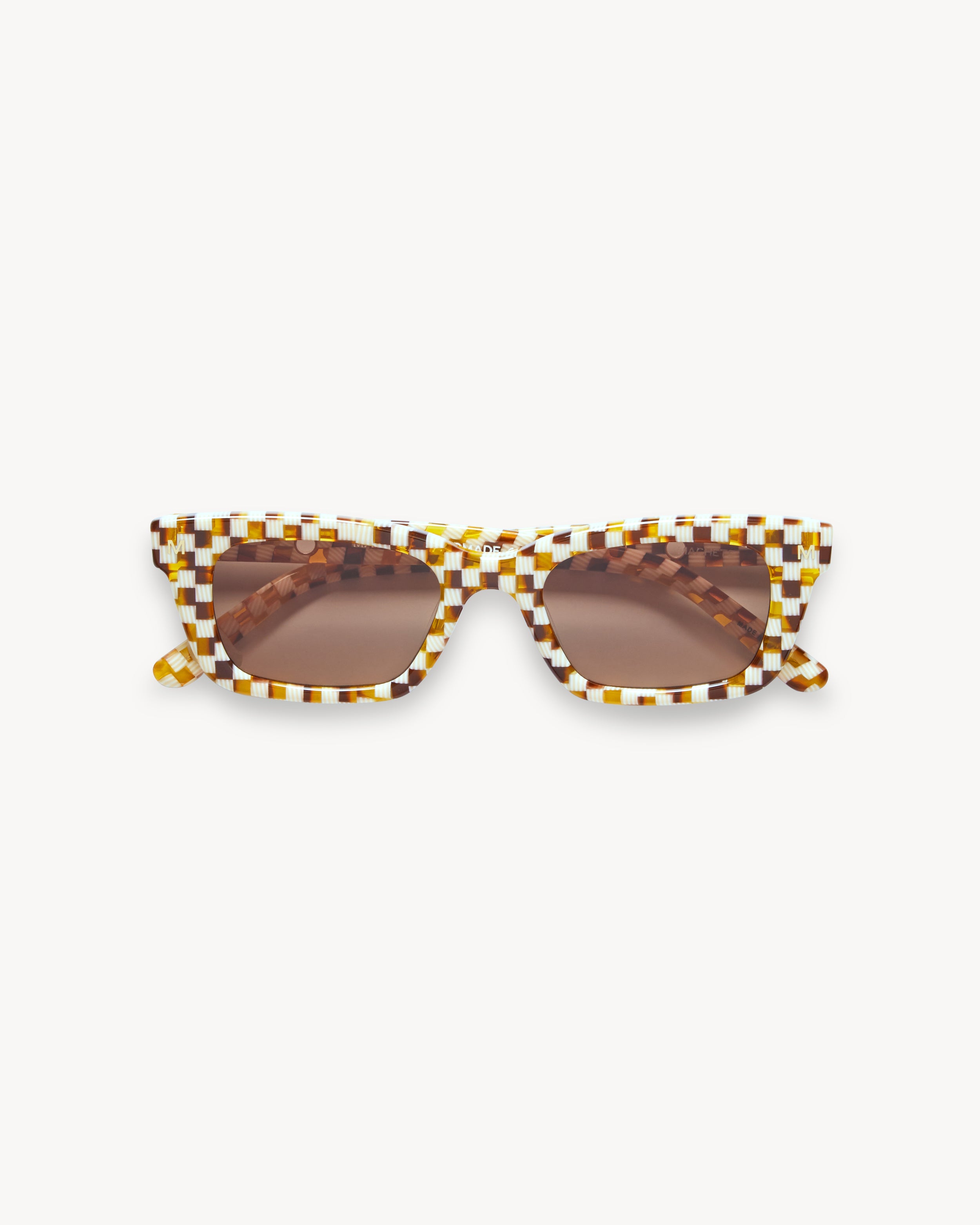 Ruby Sunglasses in Tortoise Checker – MACHETE