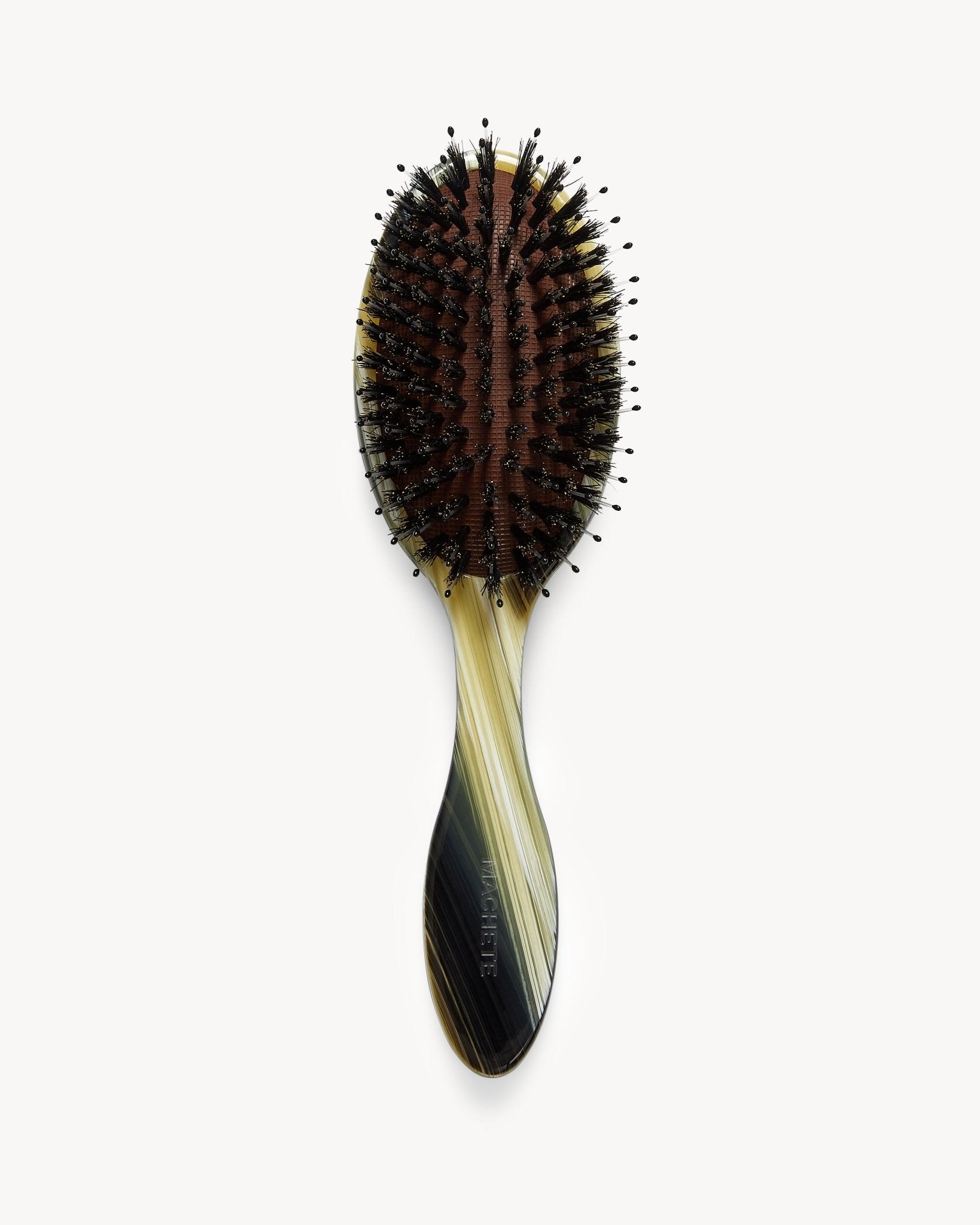 Natural horn hair brush new Everyday Hair Brush in Horn – MACHETE main image 3
