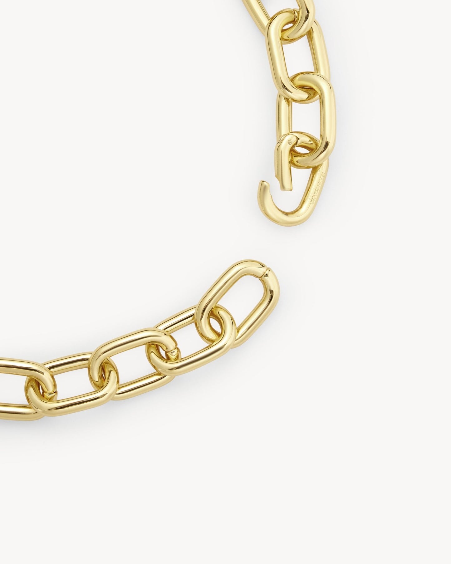 Interchangeable Link Necklace in Gold - MACHETE