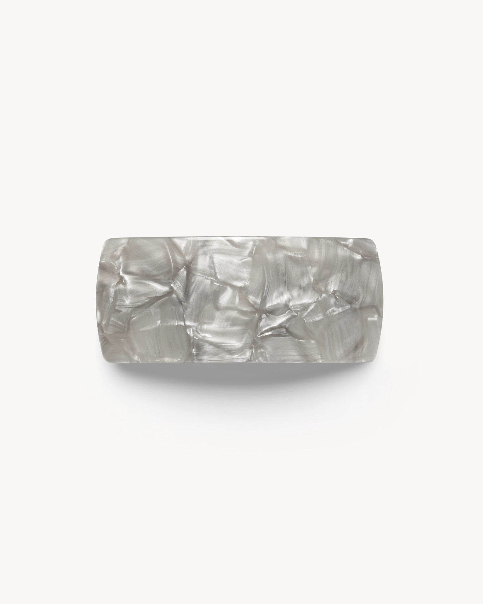 Jumbo Box Barrette in Grey Shell – MACHETE
