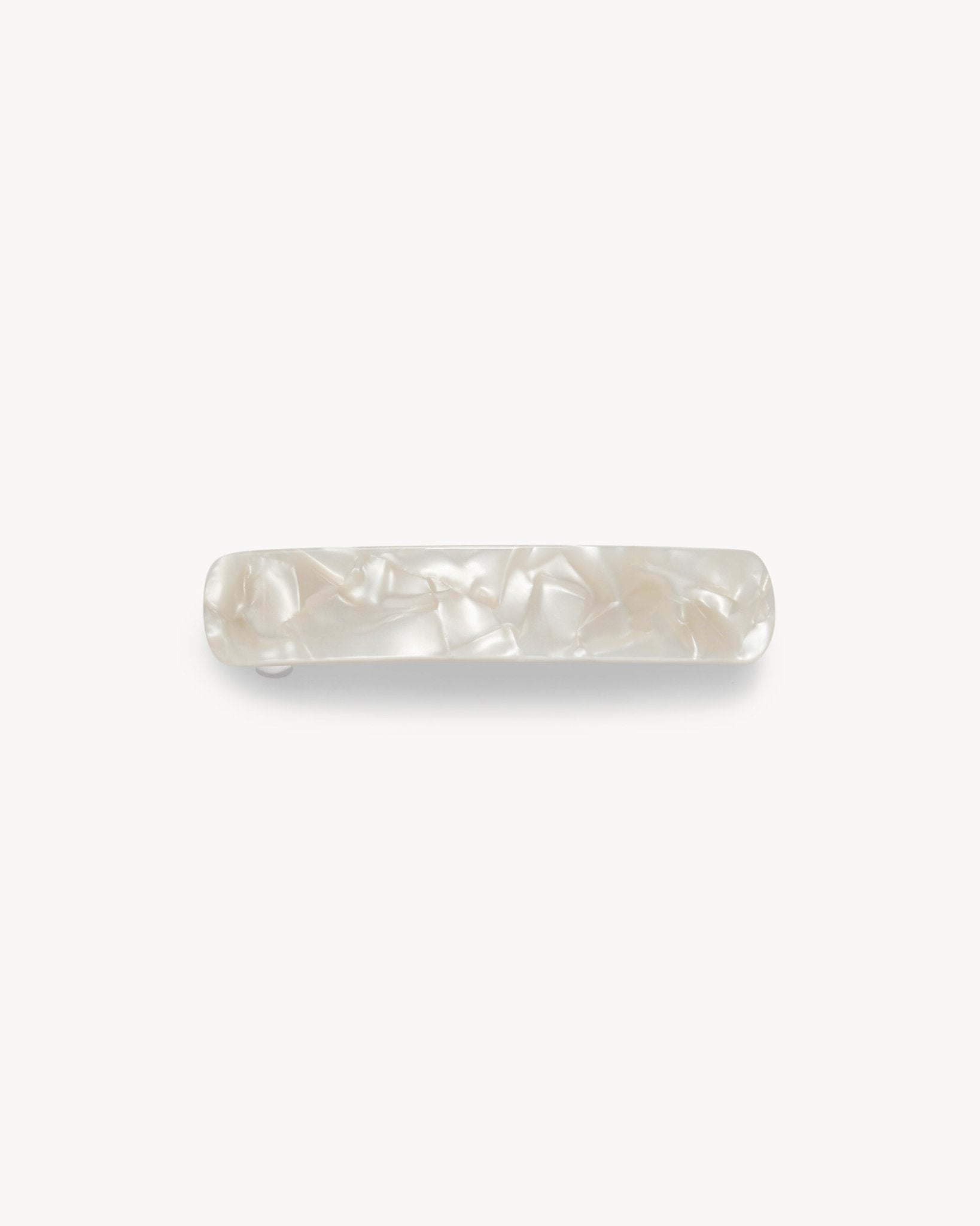 No. 3 Heirloom Barrette in White Shell – MACHETE