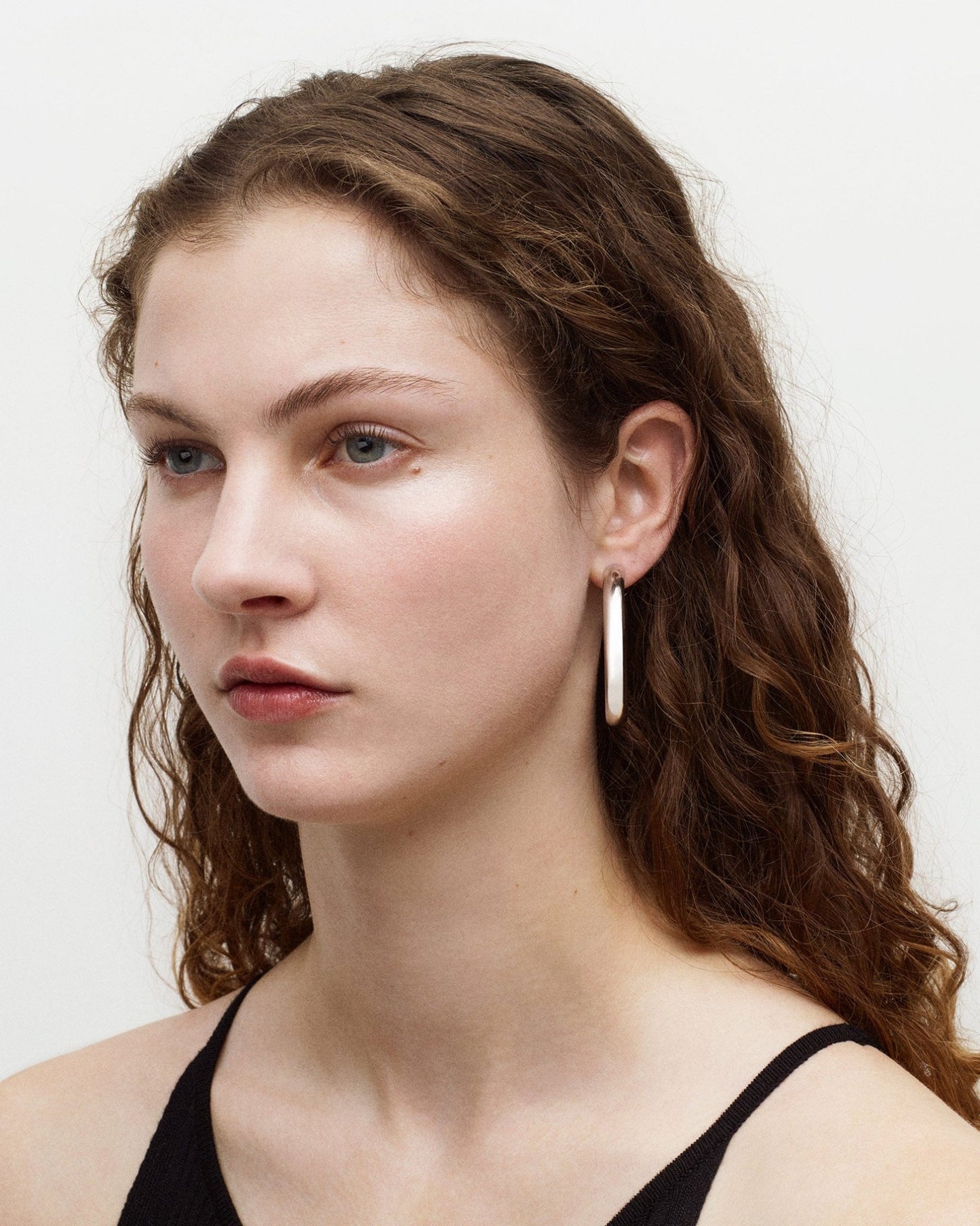 2" Perfect Hoops in Silver