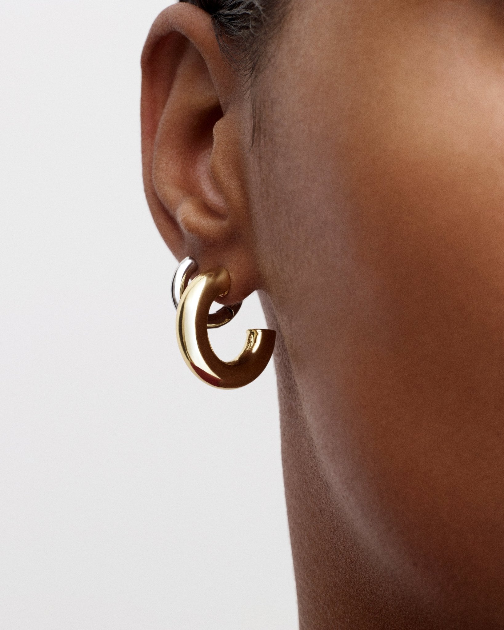 .75" Perfect Hoops in Gold - MACHETE