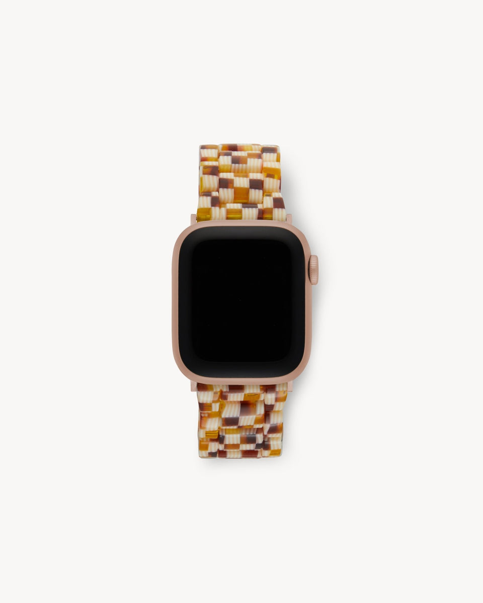 Apple Watch Band in Tortoise Checker Machete Jewelry MACHETE