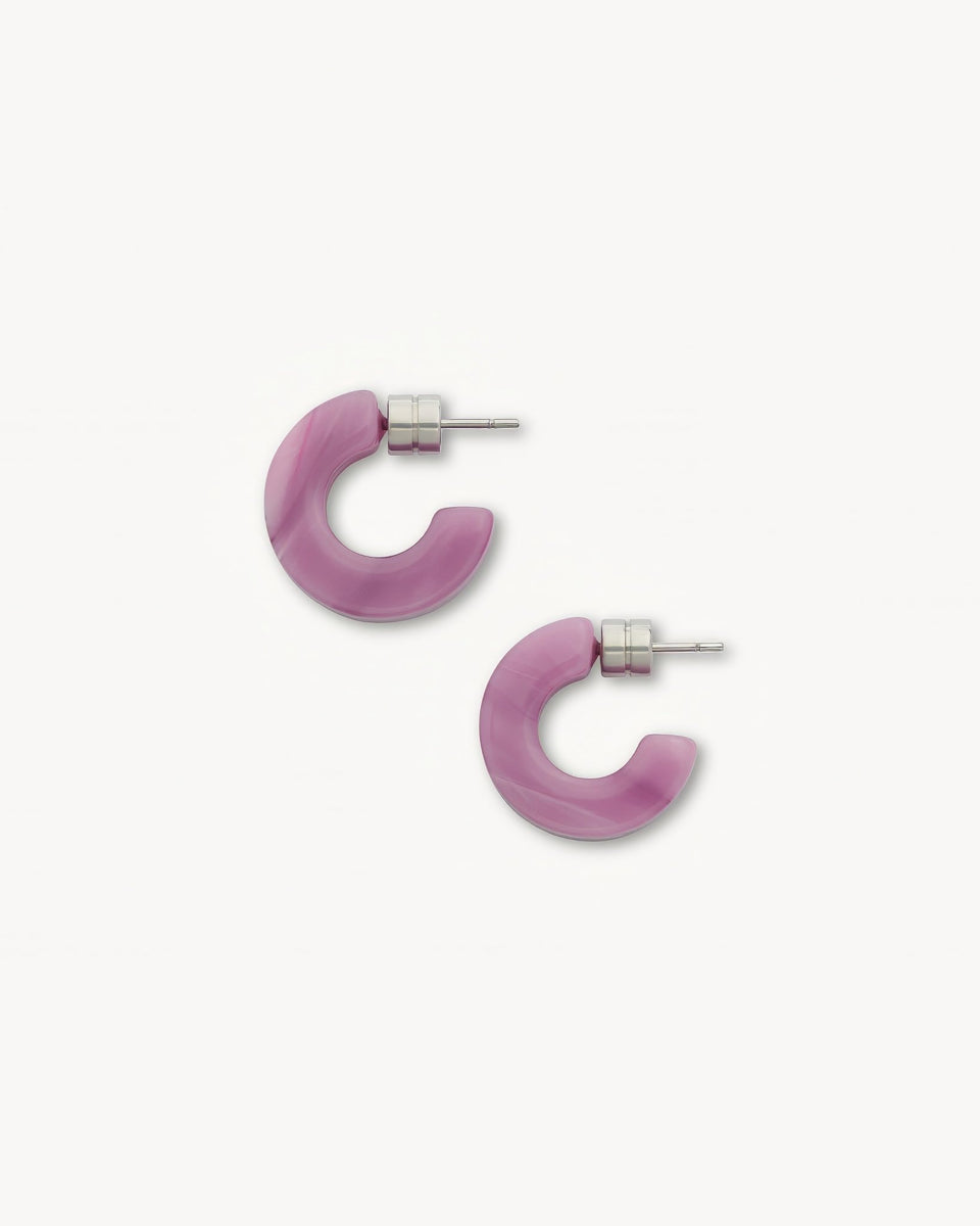 Muse Hoops in Orchid MACHETE