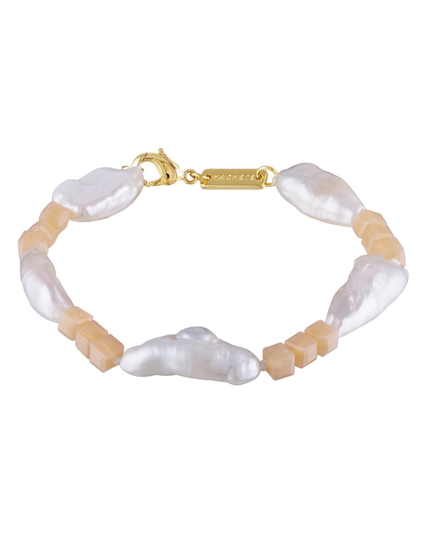 Pearl and Bead Bracelet - MACHETE
