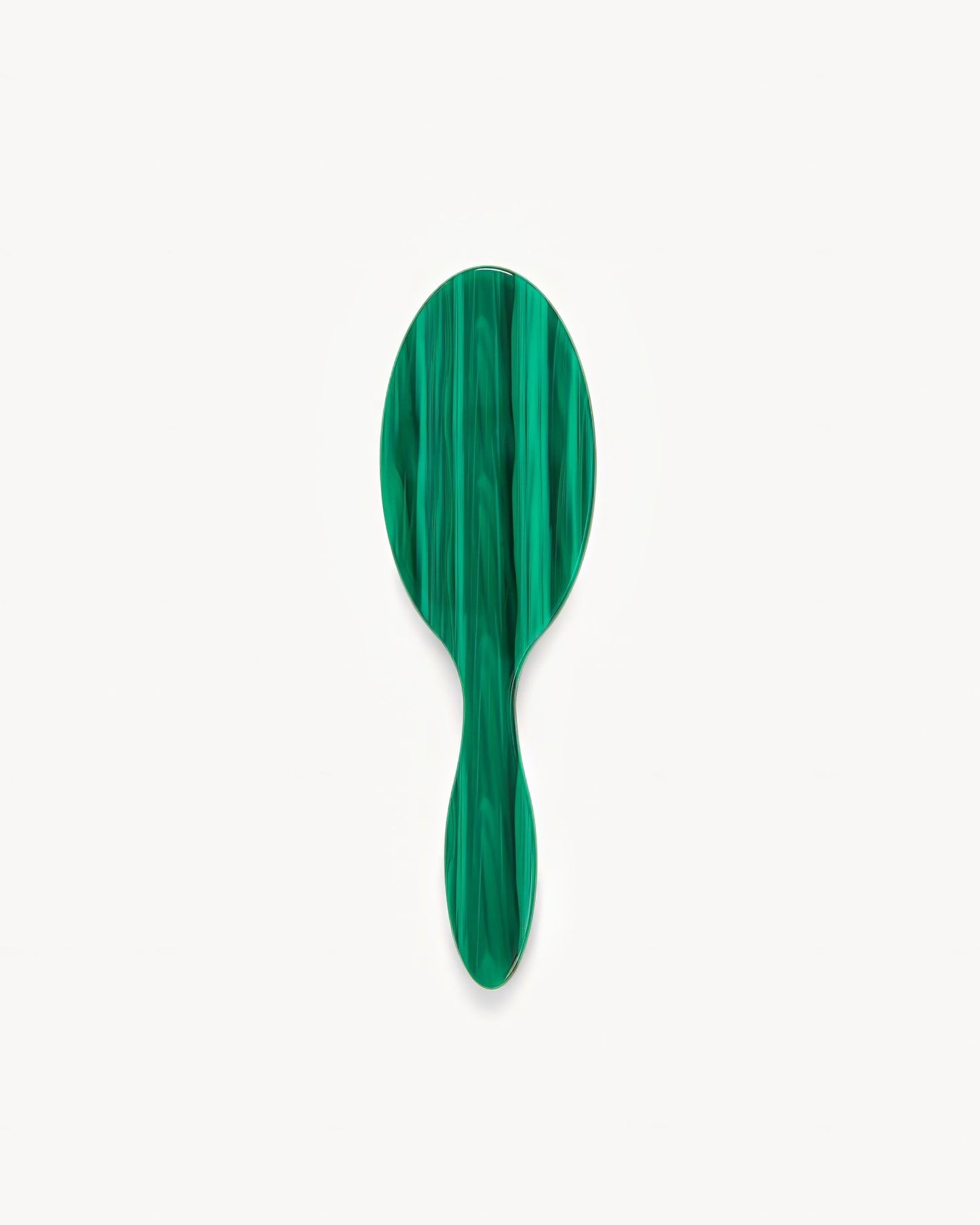 MACHETE Petite Travel Detangling Hair Brush in Malachite