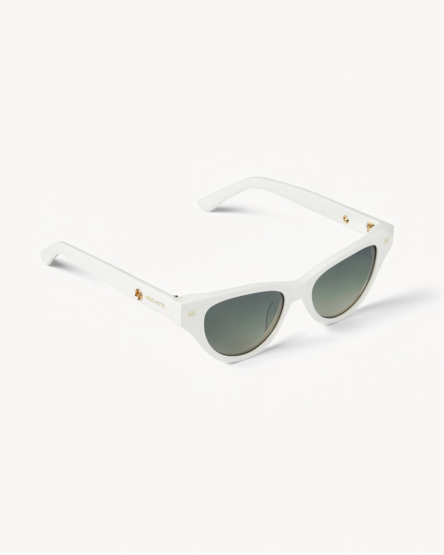 Suzy Sunglasses in White - MACHETE