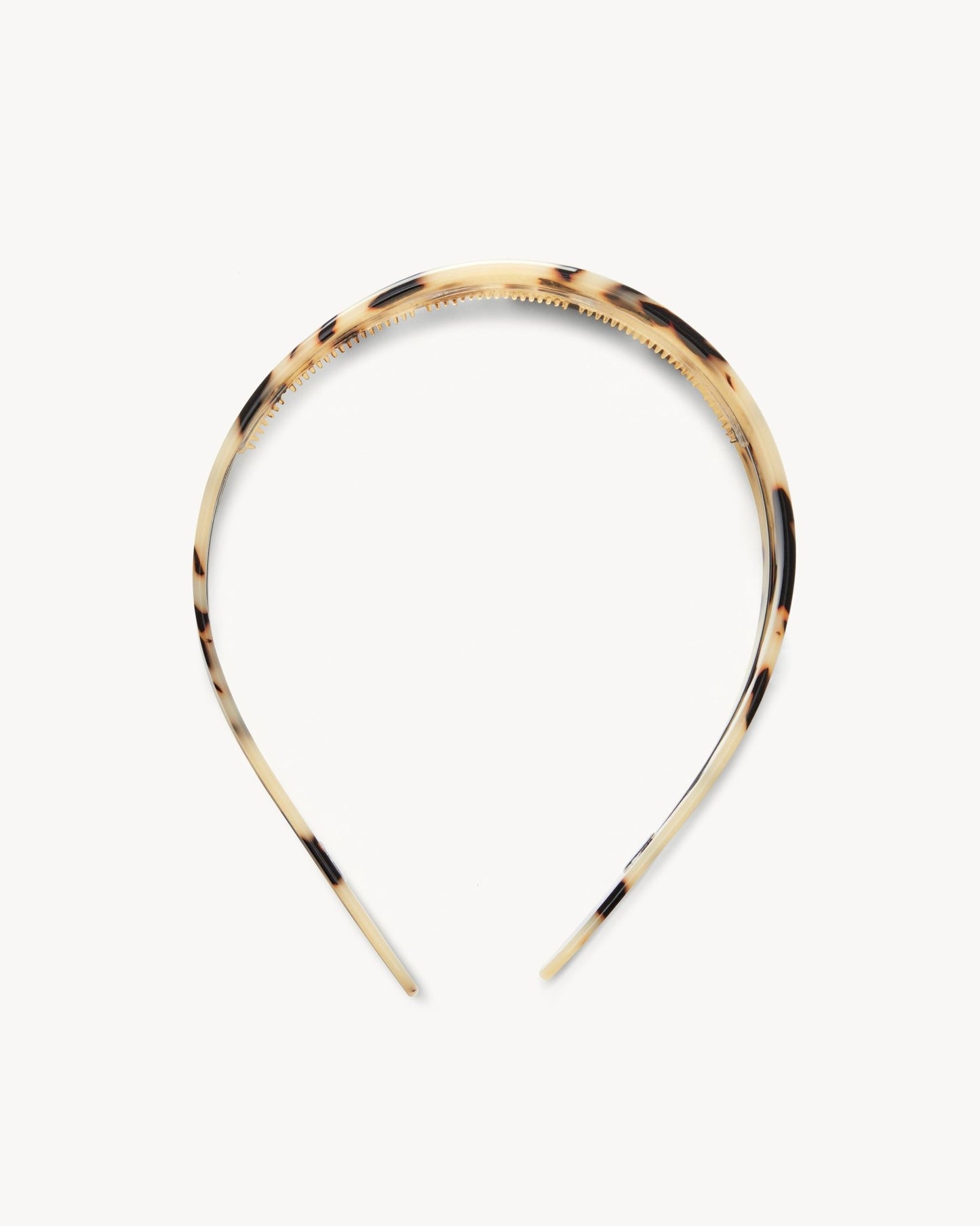 Wide Women's Headband in Blonde Tortoise