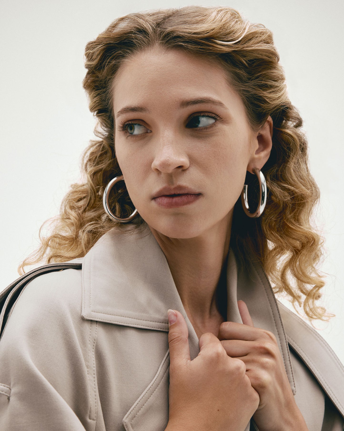 2" Perfect Oval Hoops in Gold