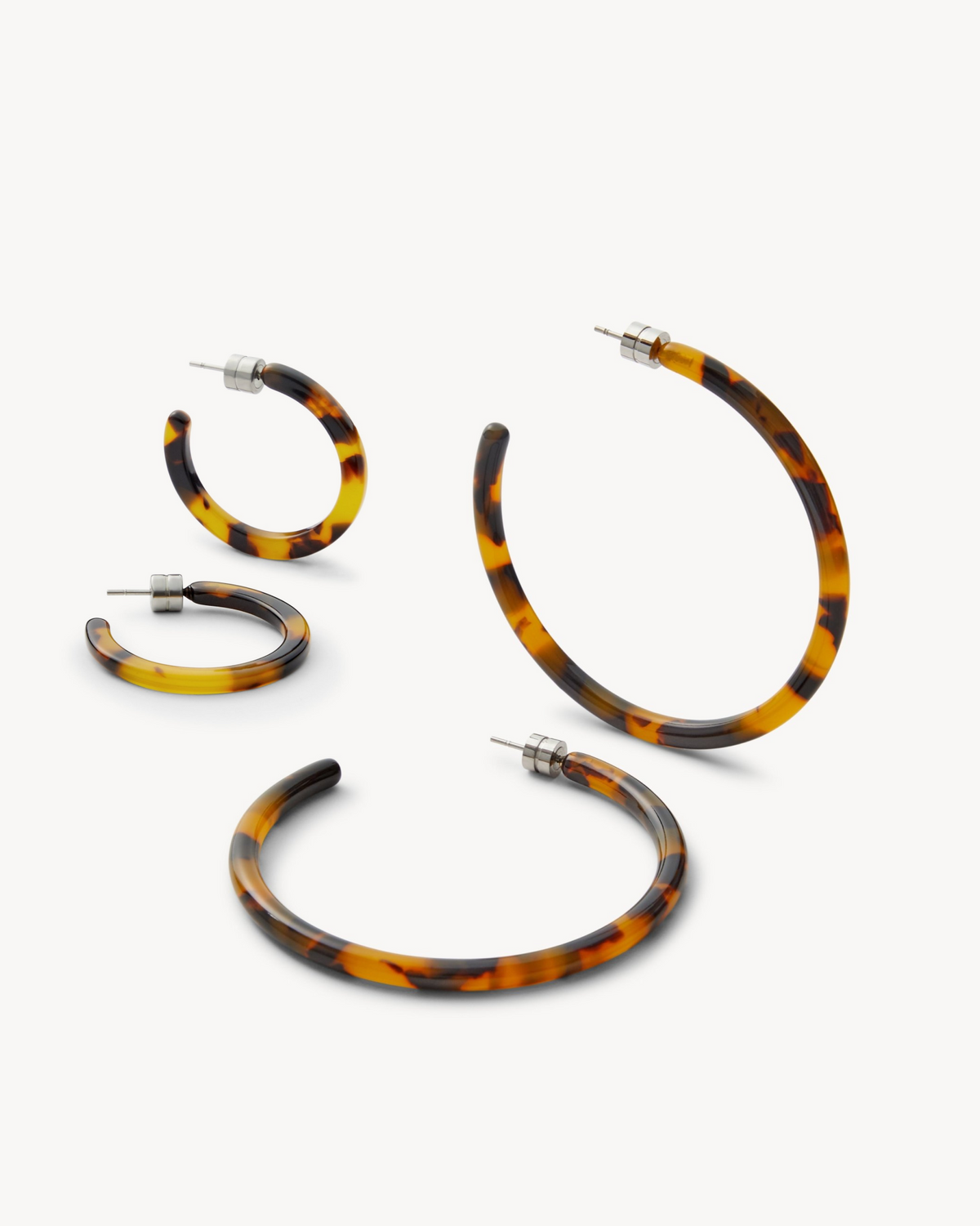 Ultralight Hoop Set in Classic Tortoise