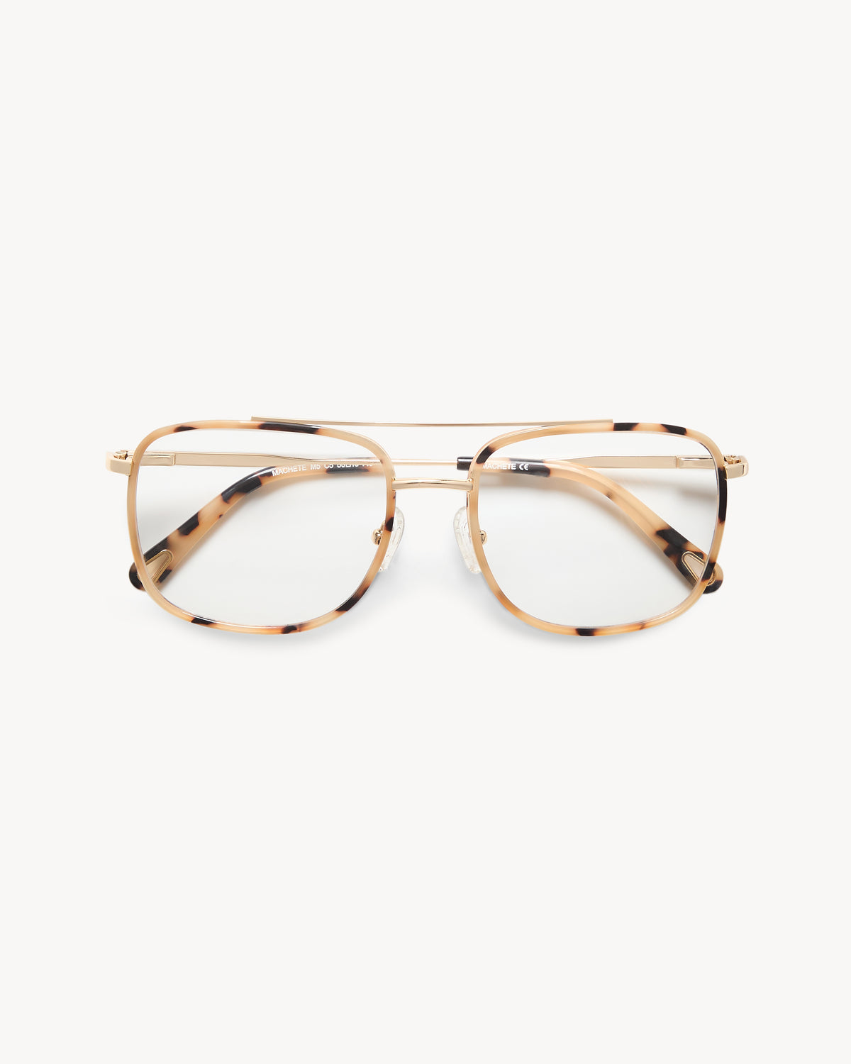 Amelia Glasses in Blonde Tortoise