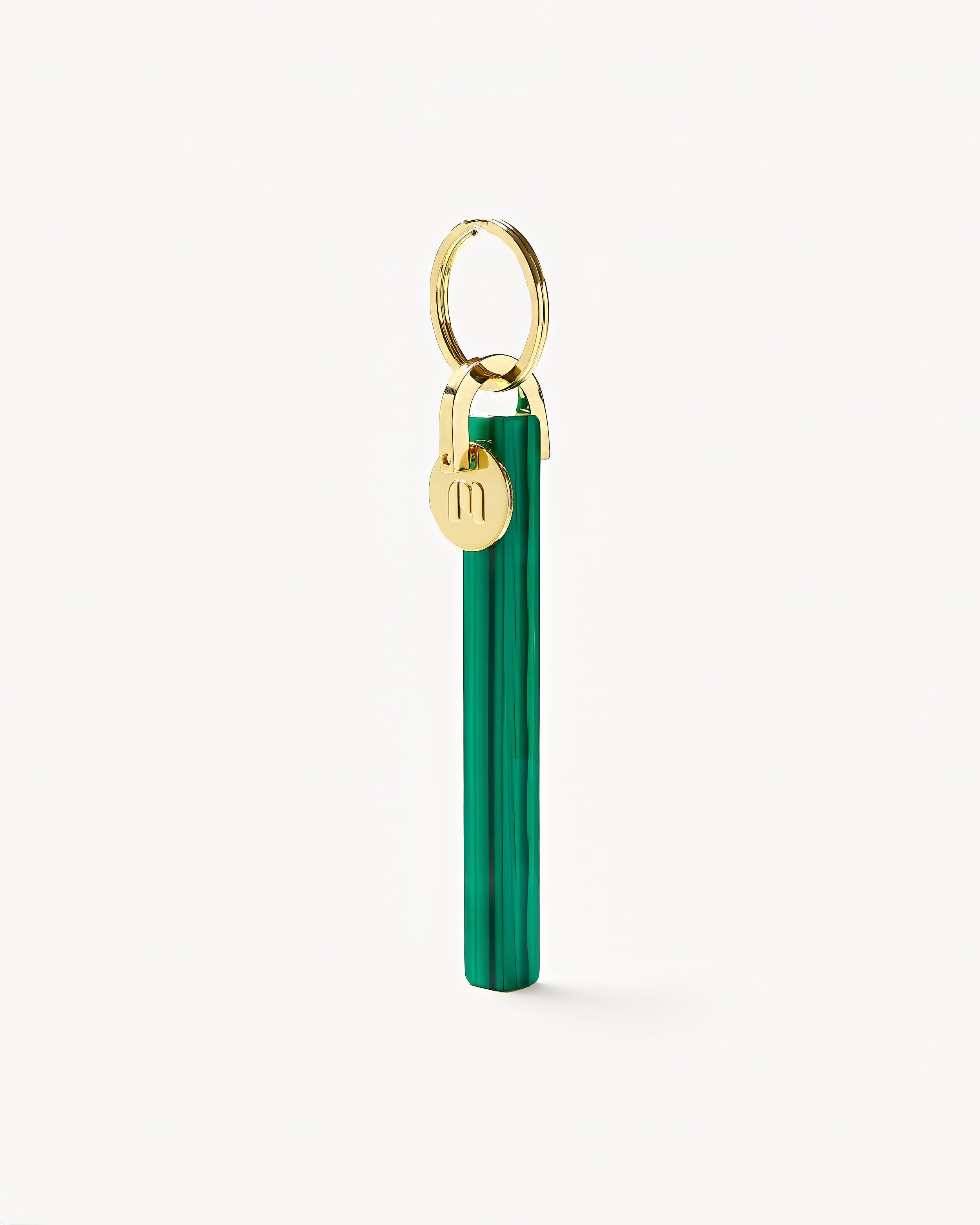 Machete keychain with malachite acetate bar. – MACHETE