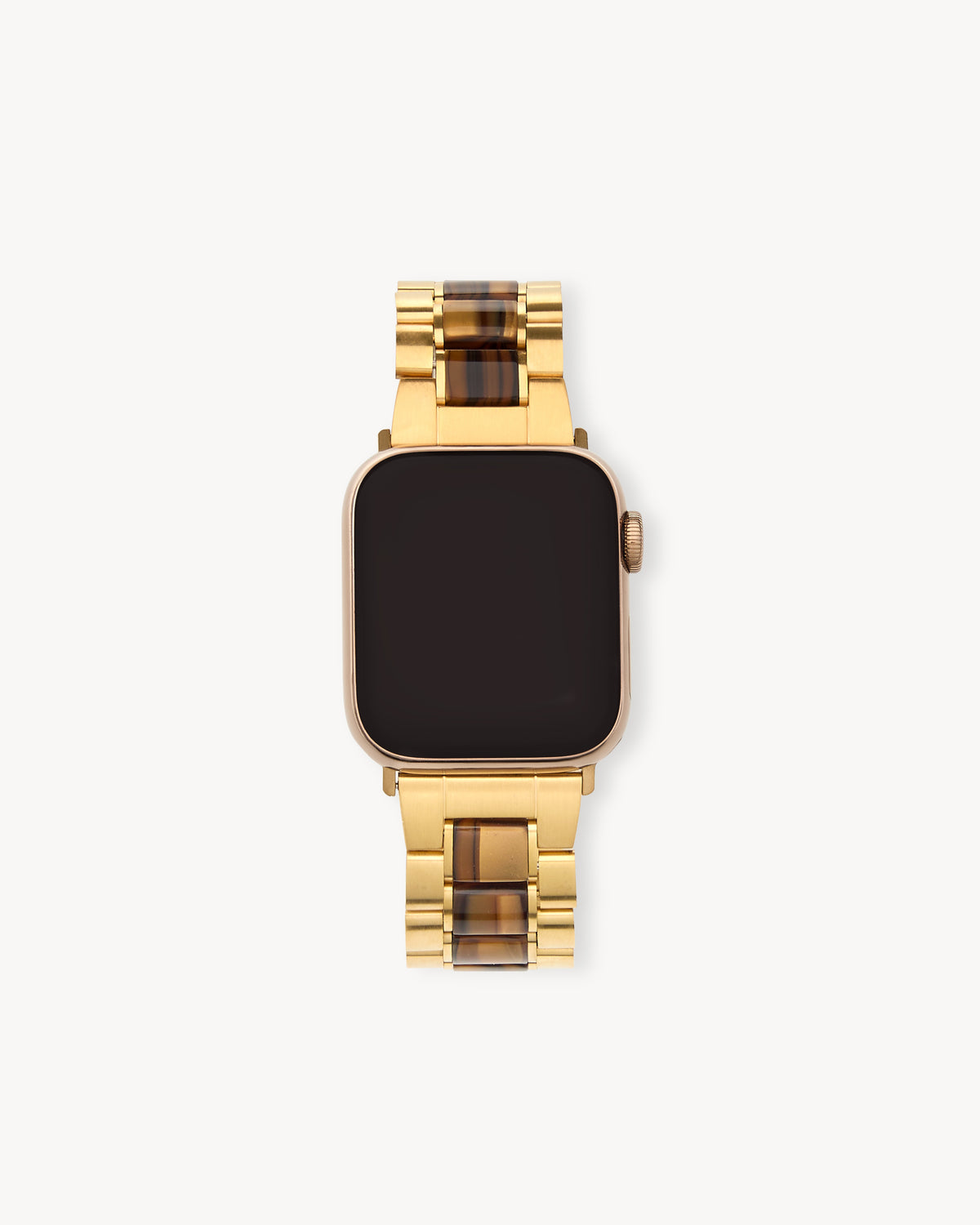 Boyfriend Watch Band in Gold / Tiger's Eye