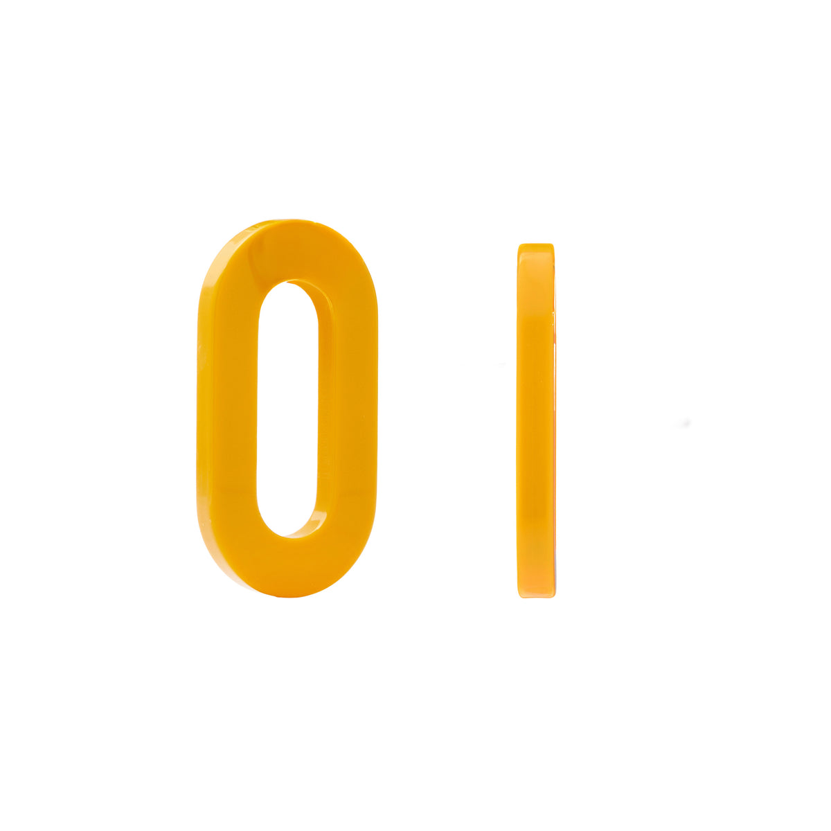 Chunky Link Charms in Ochre