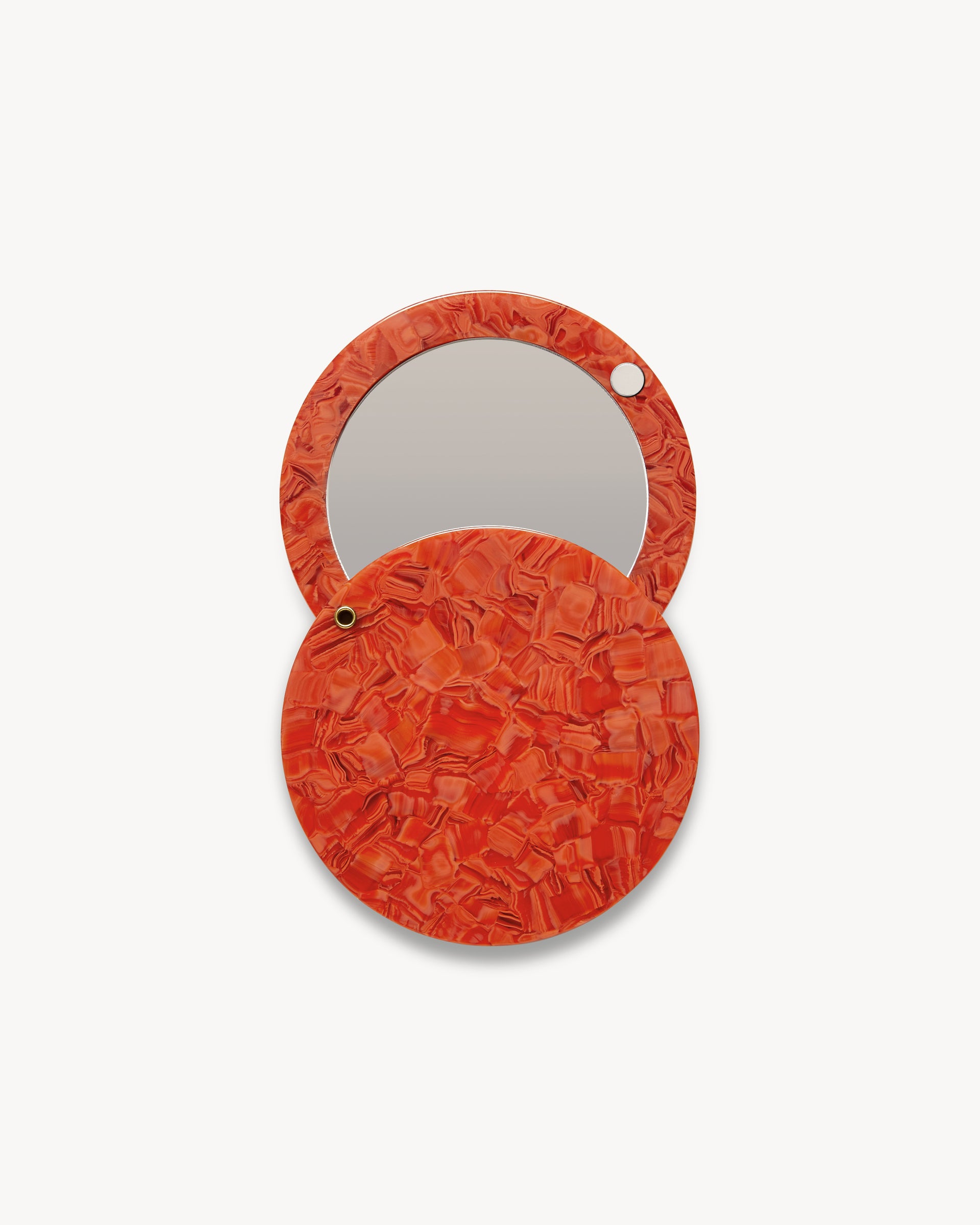 Circle Mirror Poppy