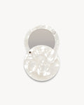 Circle Mirror in White Shell