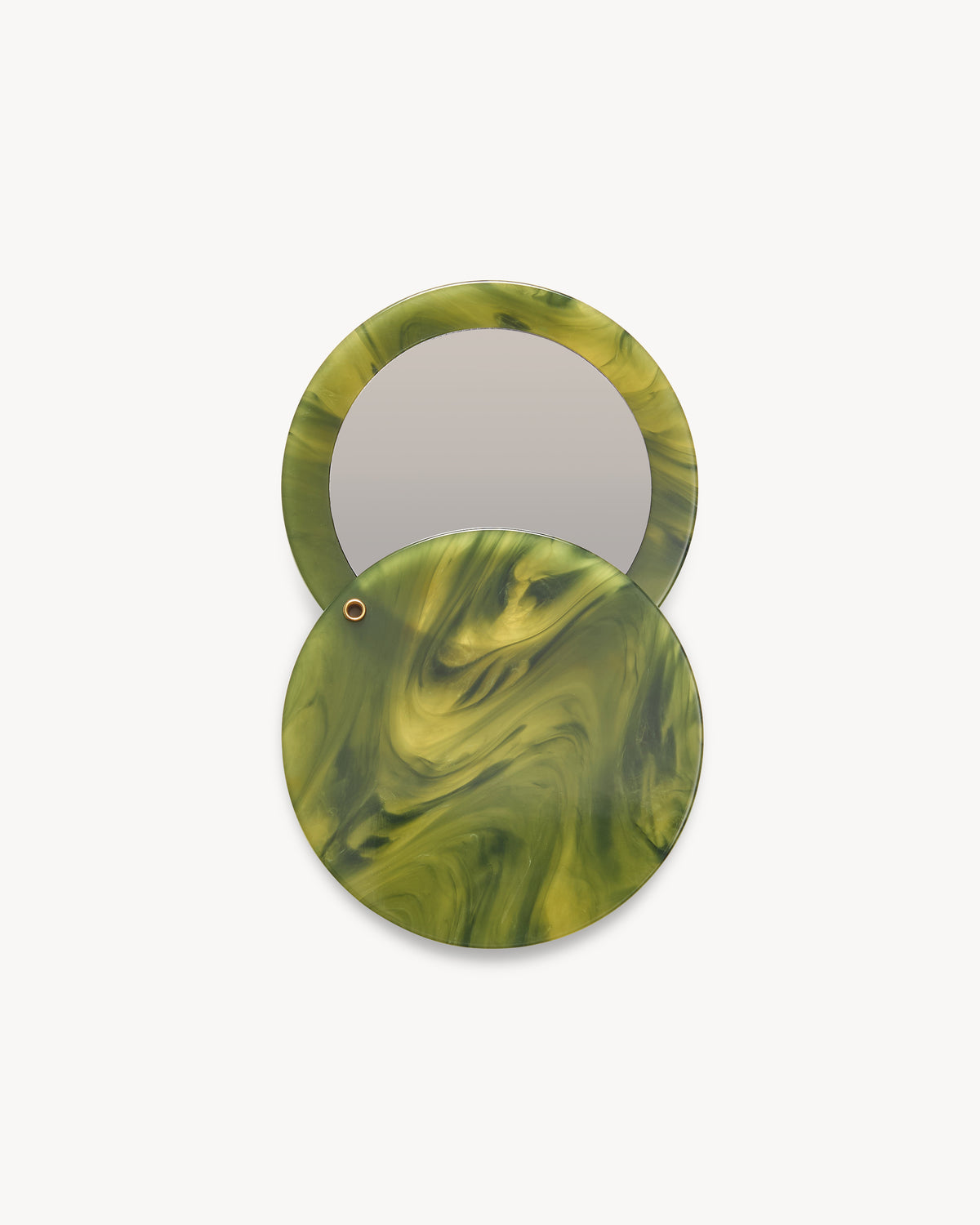 Circle Mirror in Algae