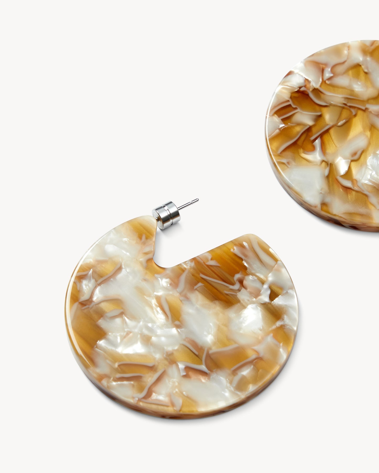 Clare Earrings in Baja Tortoise