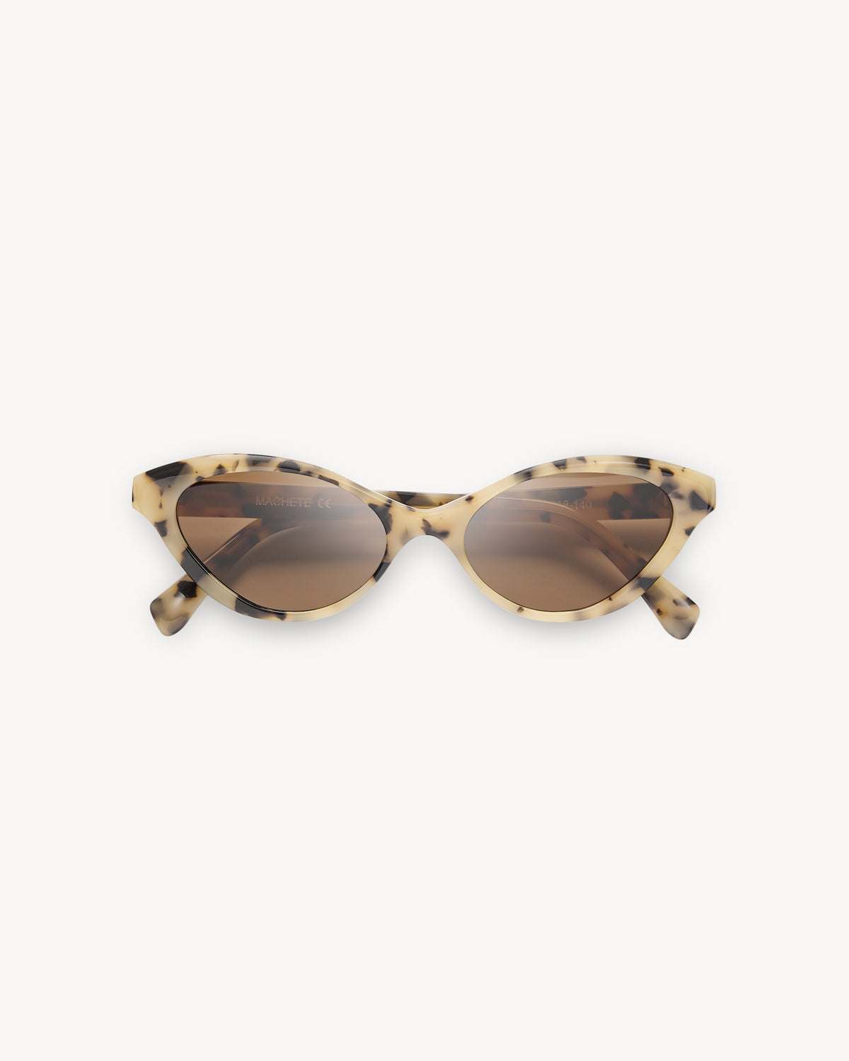 MACHETE Suzy Sunglasses in Blonde Tortoise NEW WITH TAGS NEW IN BOX NWT NIB Suzy Cat Eye Sunglasses in Blonde Tortoise - Machete – MACHETE main image 2