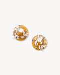 Chunky Disc Charms in Calico