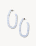 Margot Hoops in Riviera Stripe