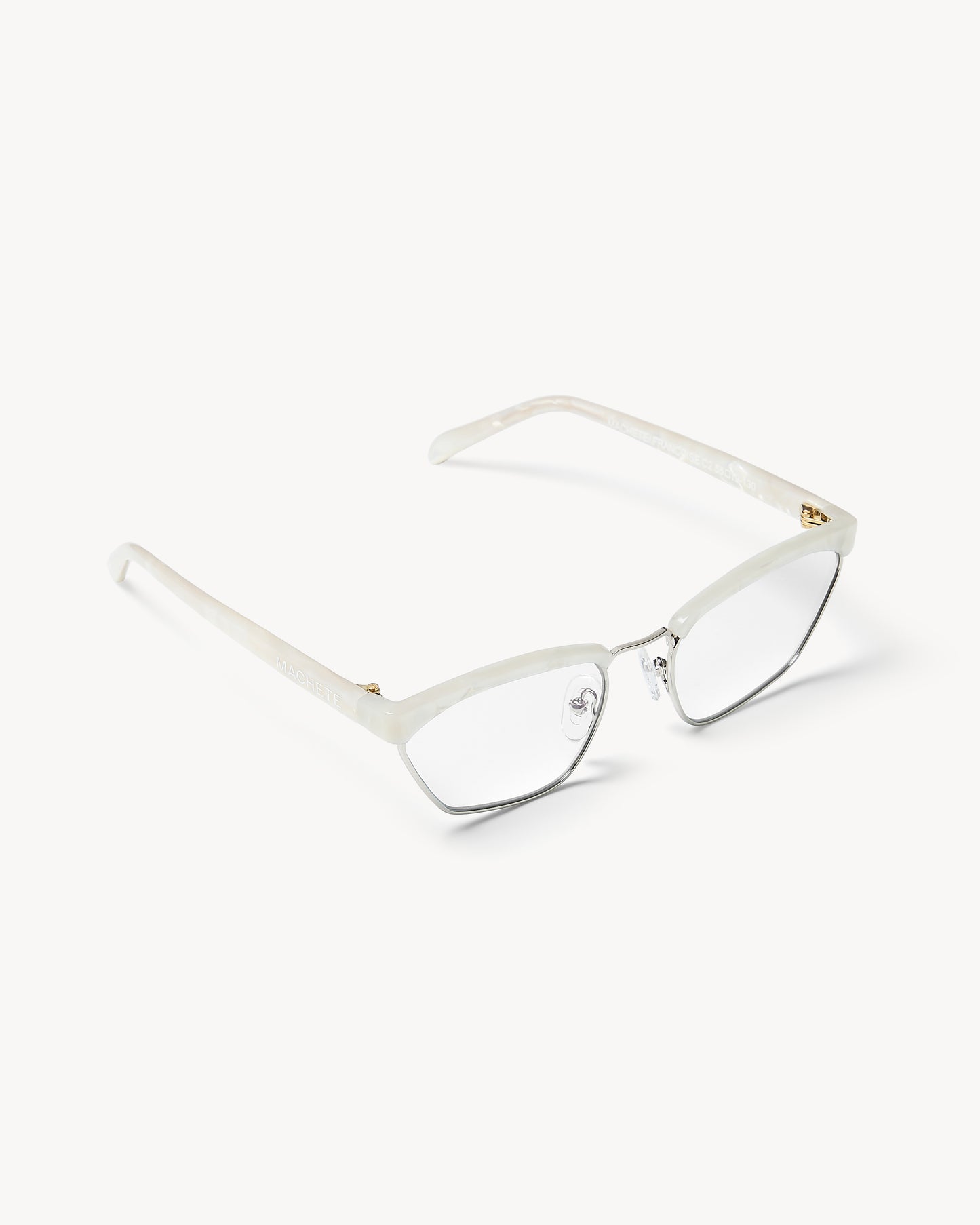 Francoise Frames in White Shell