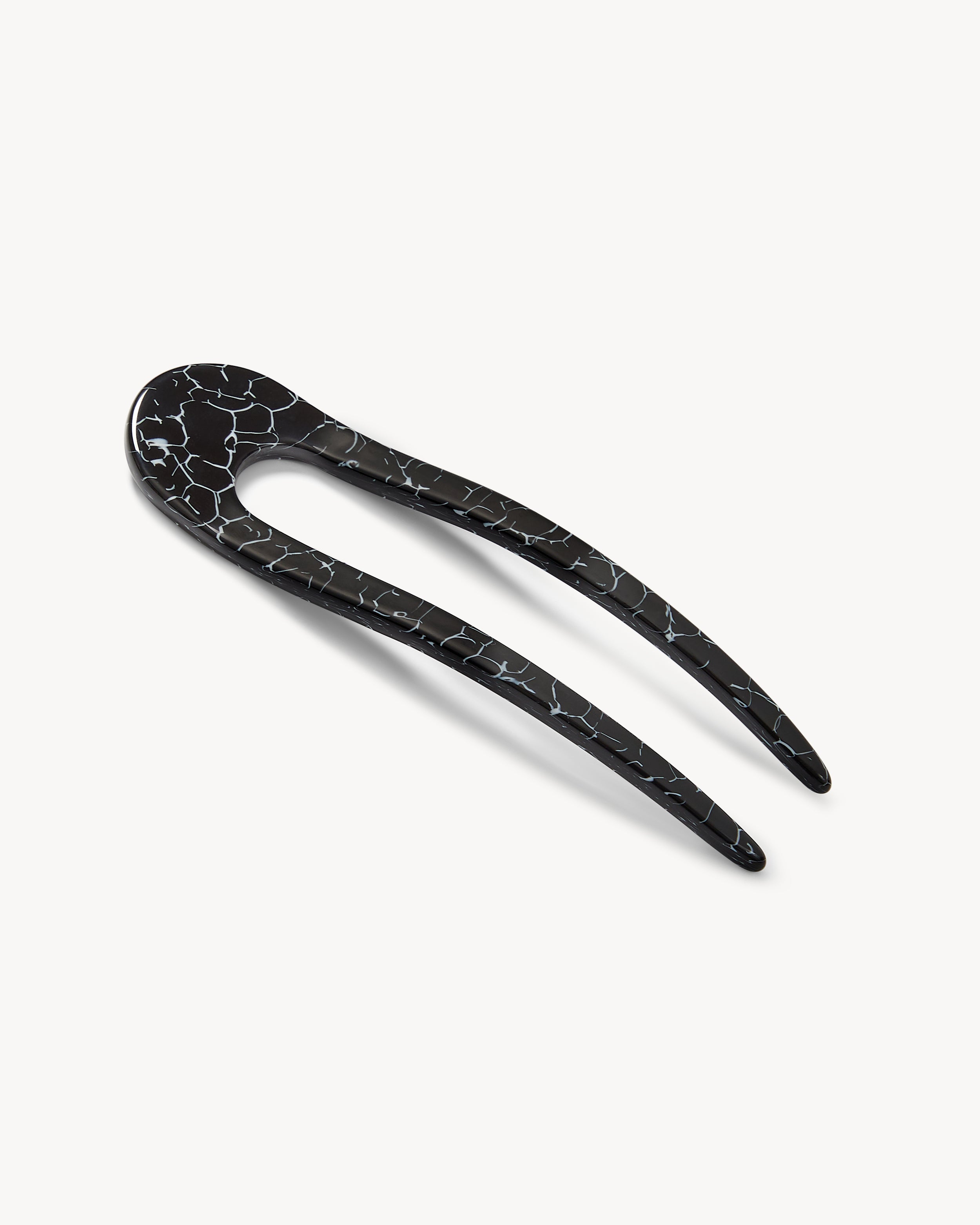Machete French Hair Pin in Black Marble – MACHETE