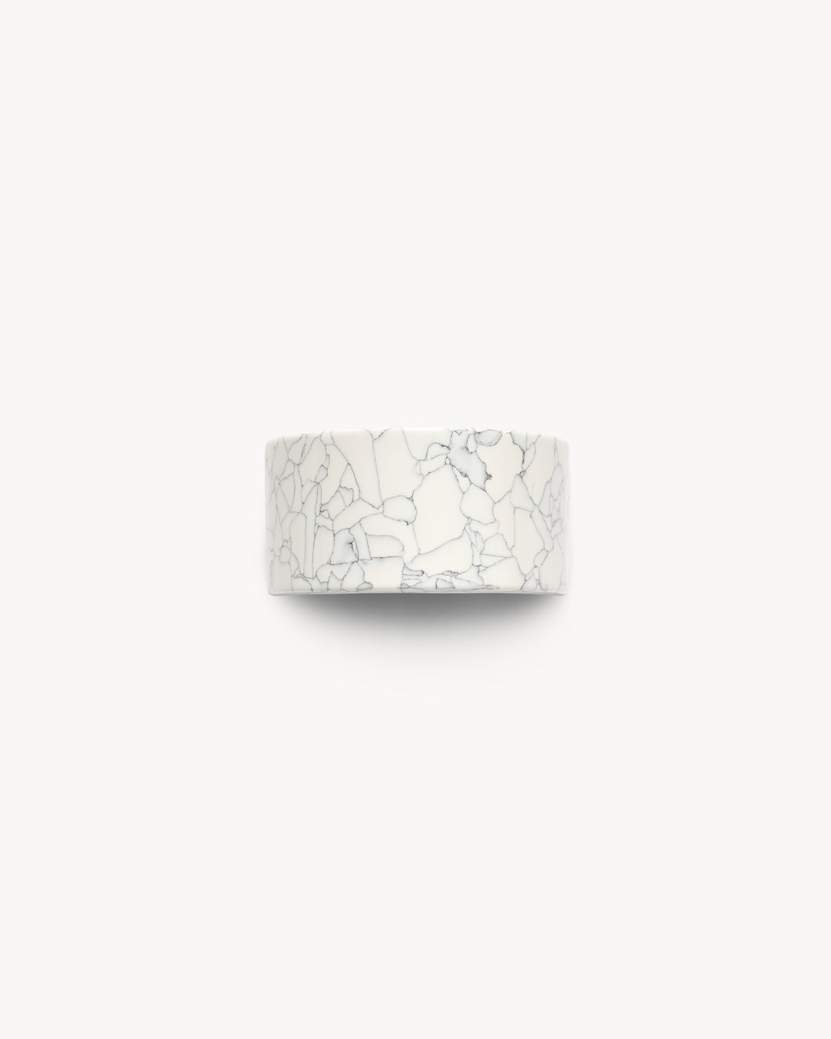 French Pony Barrette in Marble