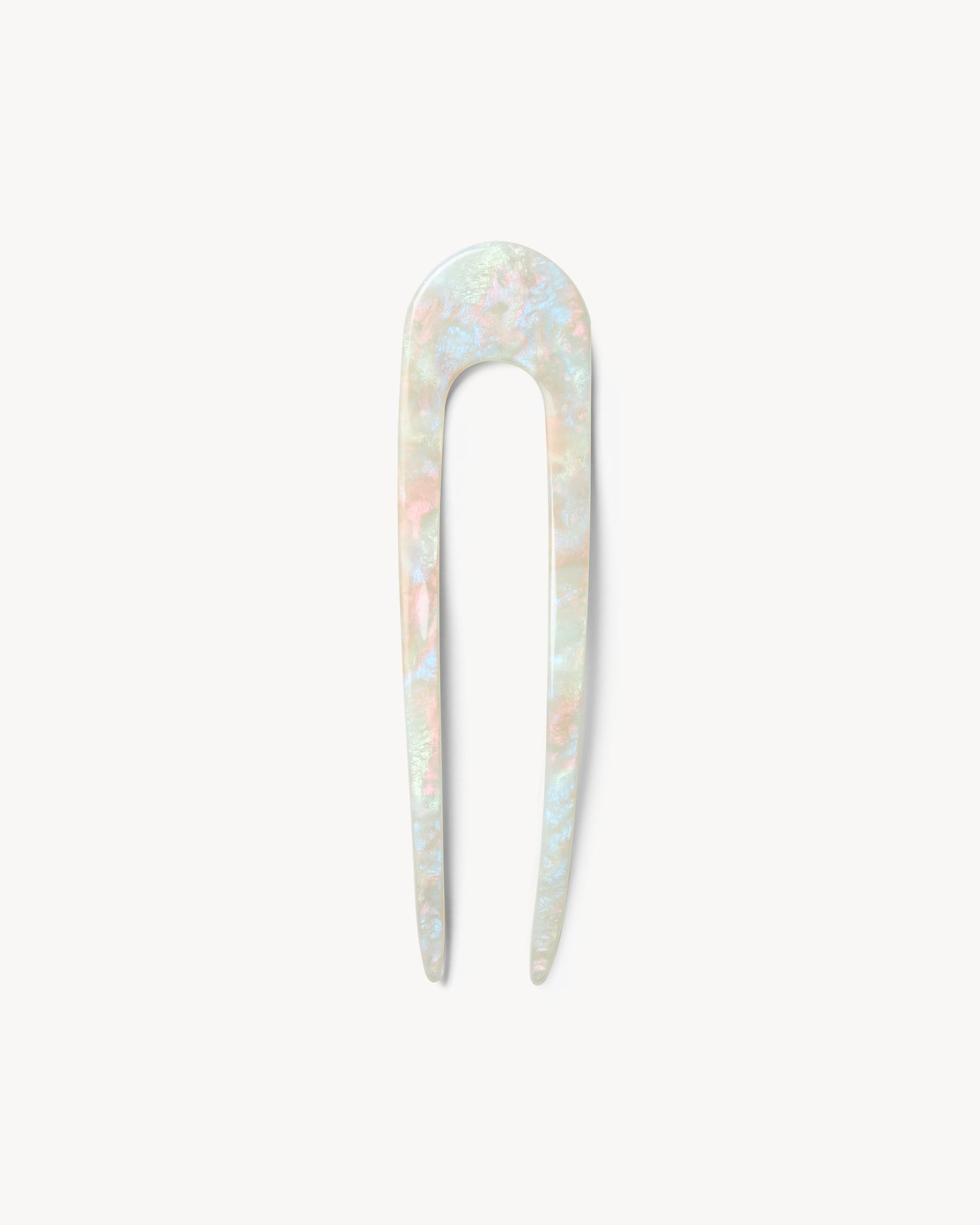 French Hair Pin in Astral Mint