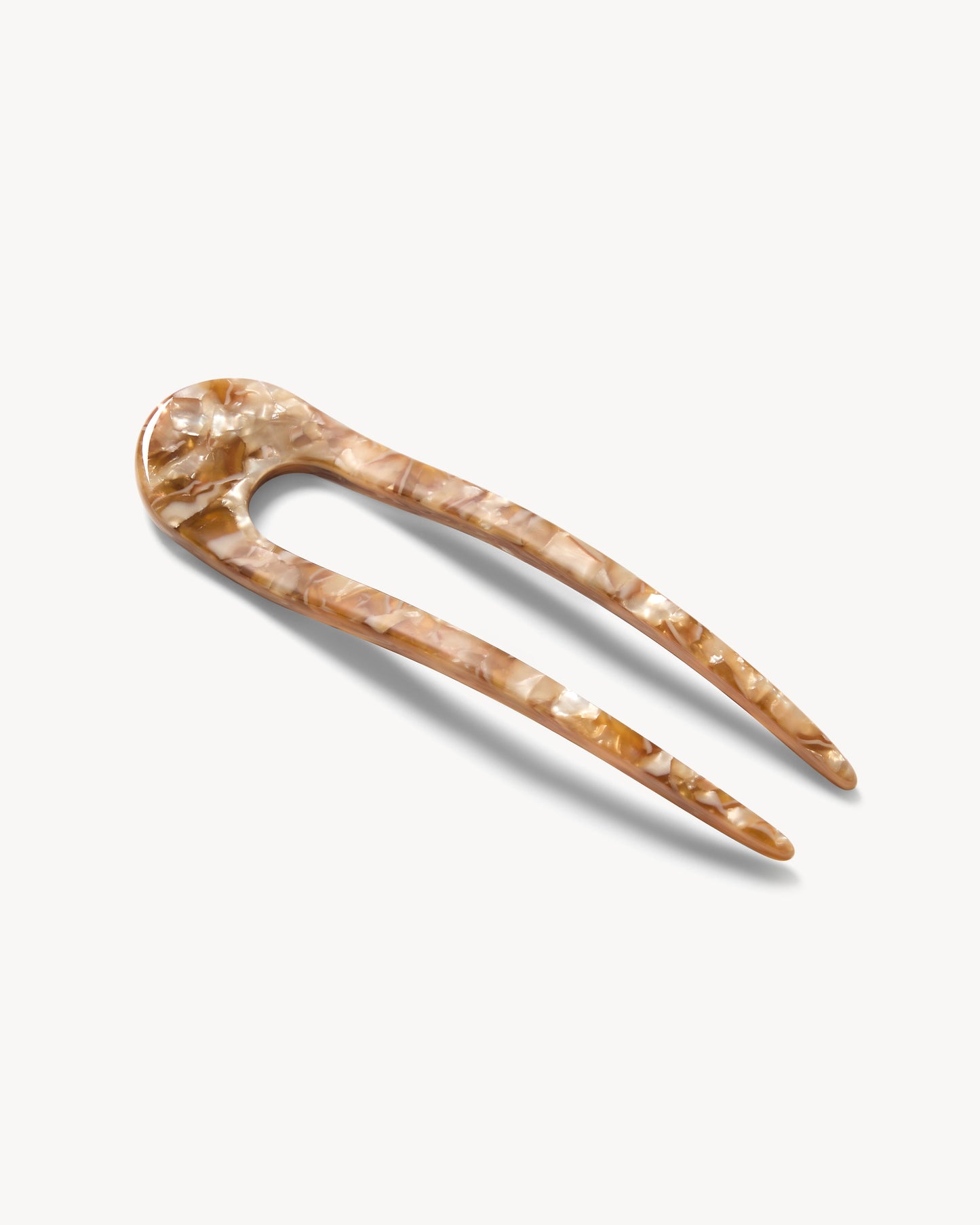 French Hair Pin in Baja Tortoise