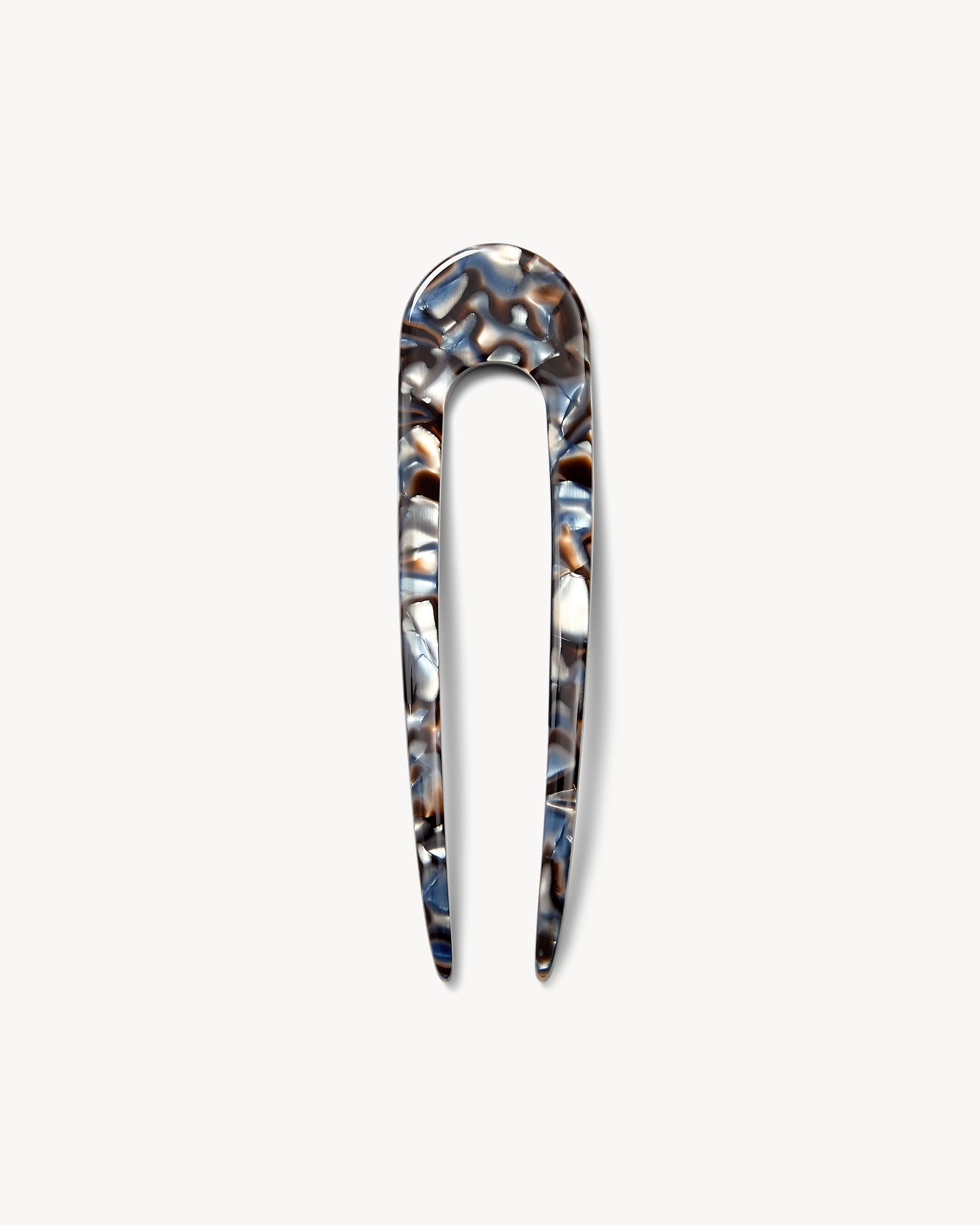 Machete French Hair Pin in Blue Horn – MACHETE