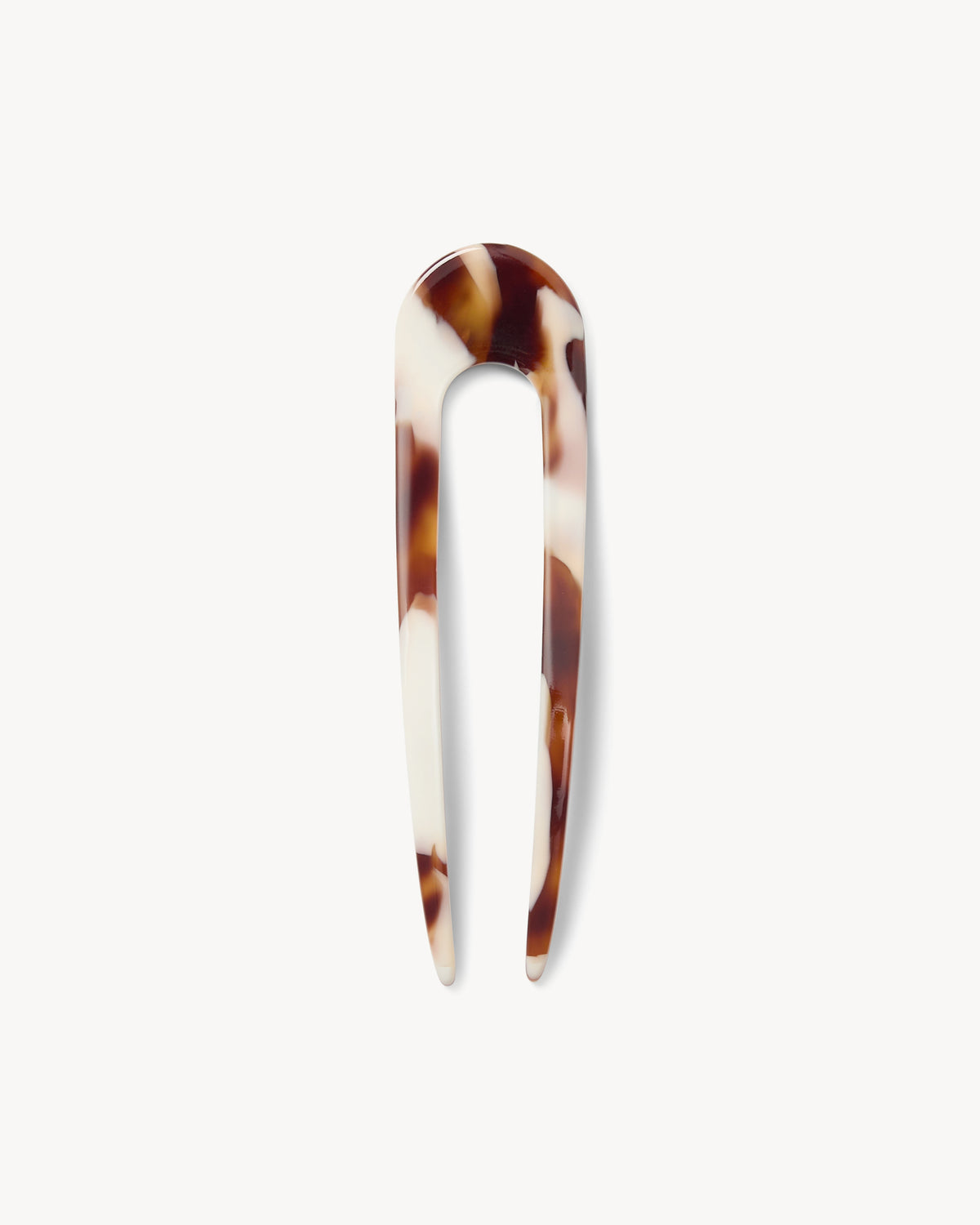 French Hair Pin in Mocha