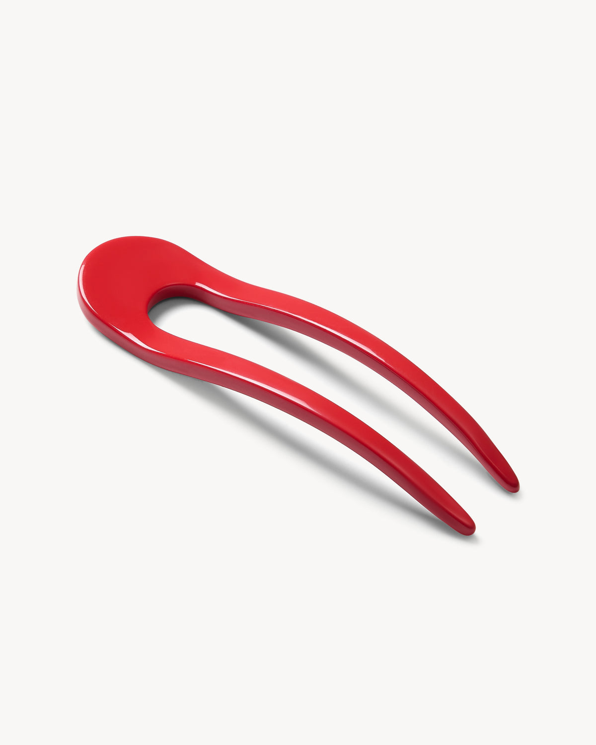 French Hair Pin in Ruby