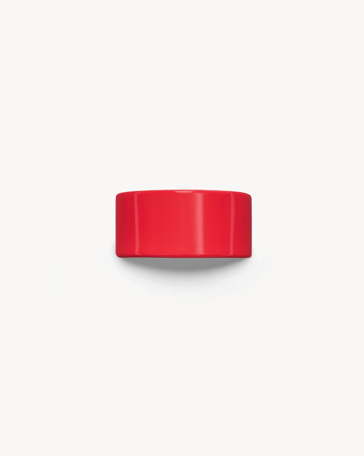 French Pony Barrette in Ruby