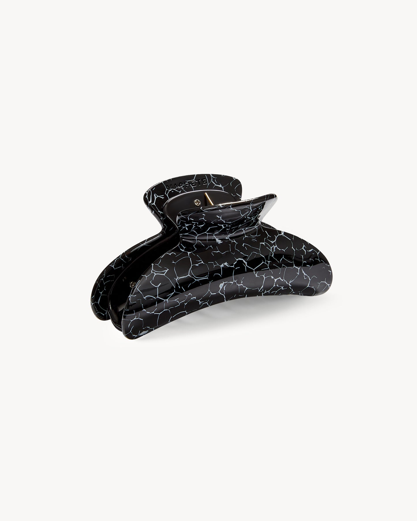 Grande Heirloom Claw in Black Marble