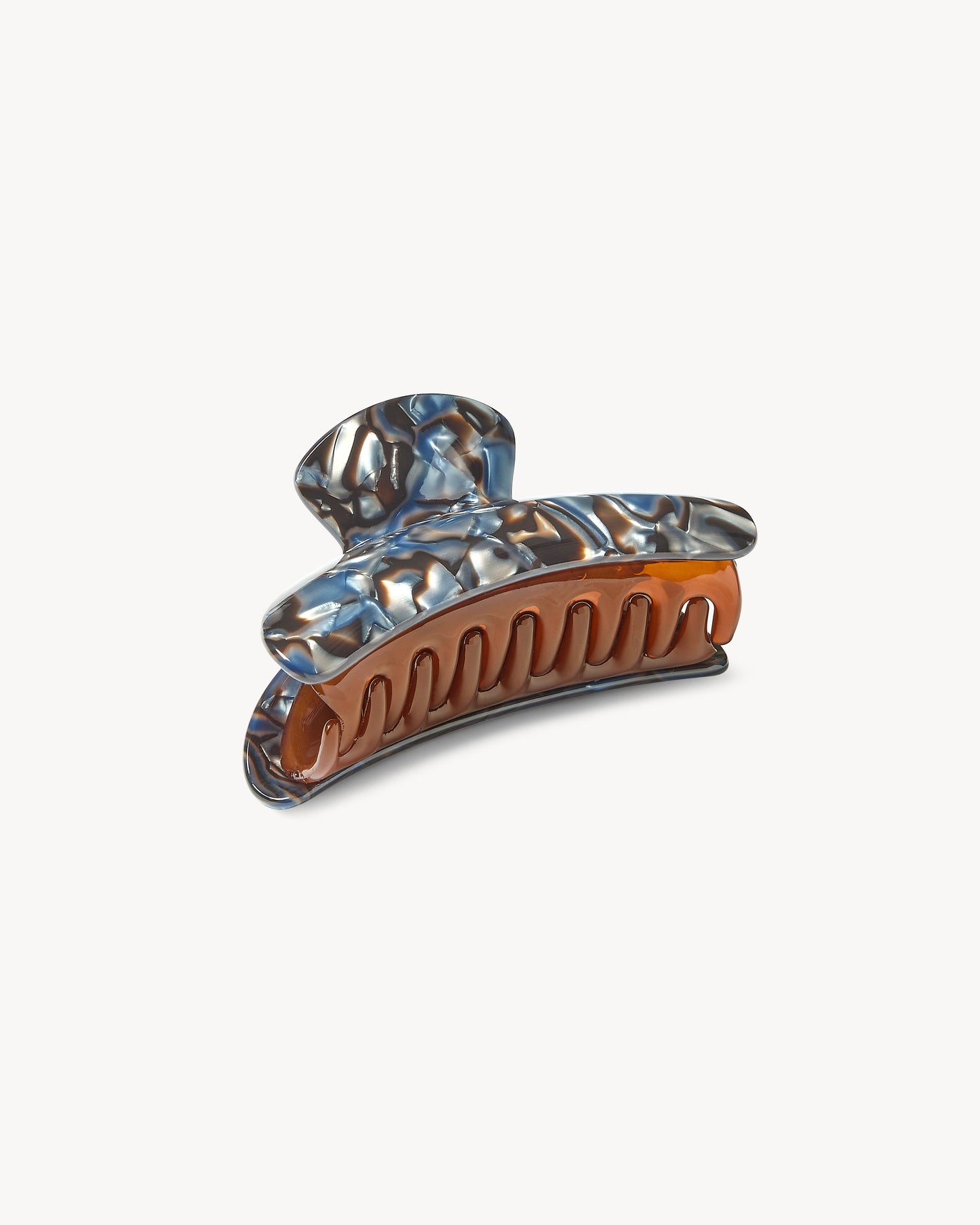 Grande Heirloom Claw in Blue Horn