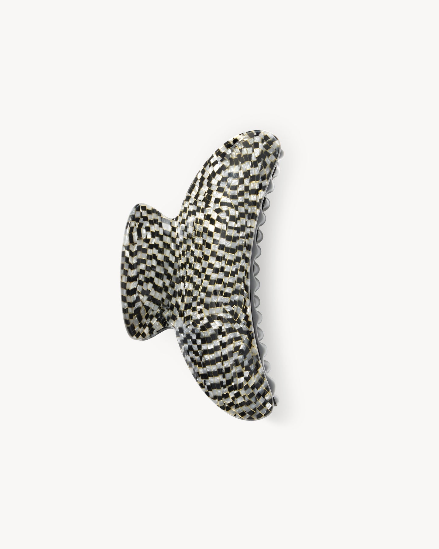 Grande Heirloom Claw in Perle Noir