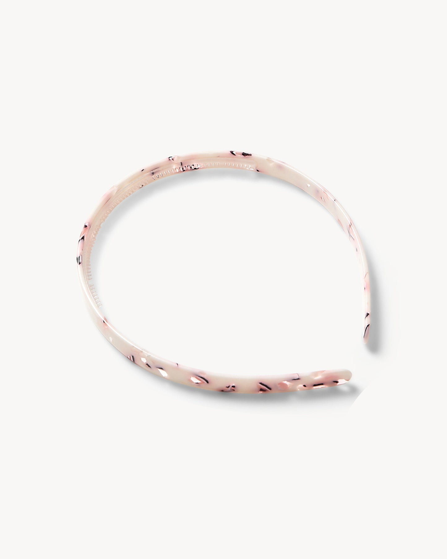 Ultralight Thin Headband in Blush Terrazzo