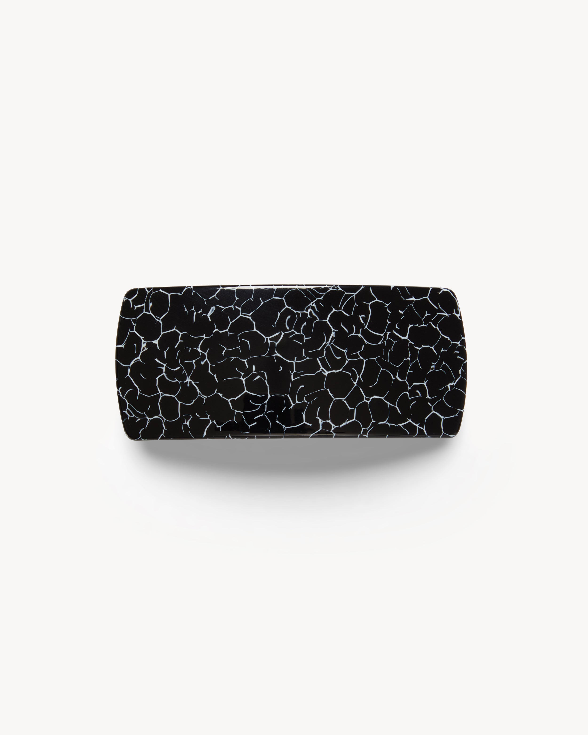Barrette Box Jumbo Box Barrette in Black Marble – MACHETE