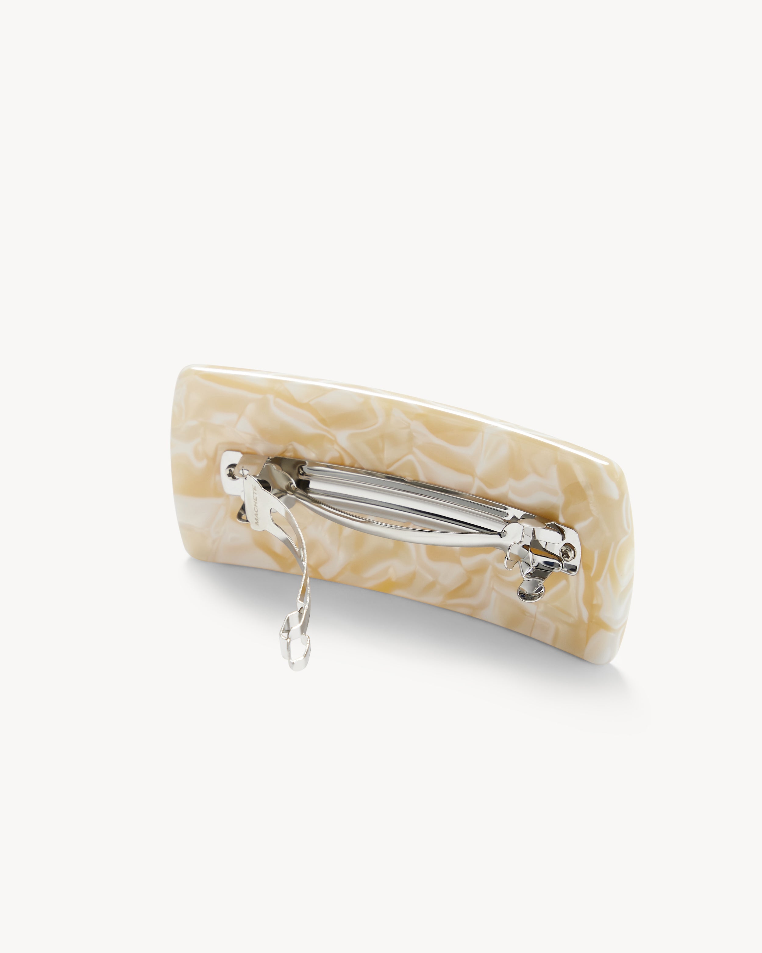 Jumbo Box Barrette in Ivory – MACHETE