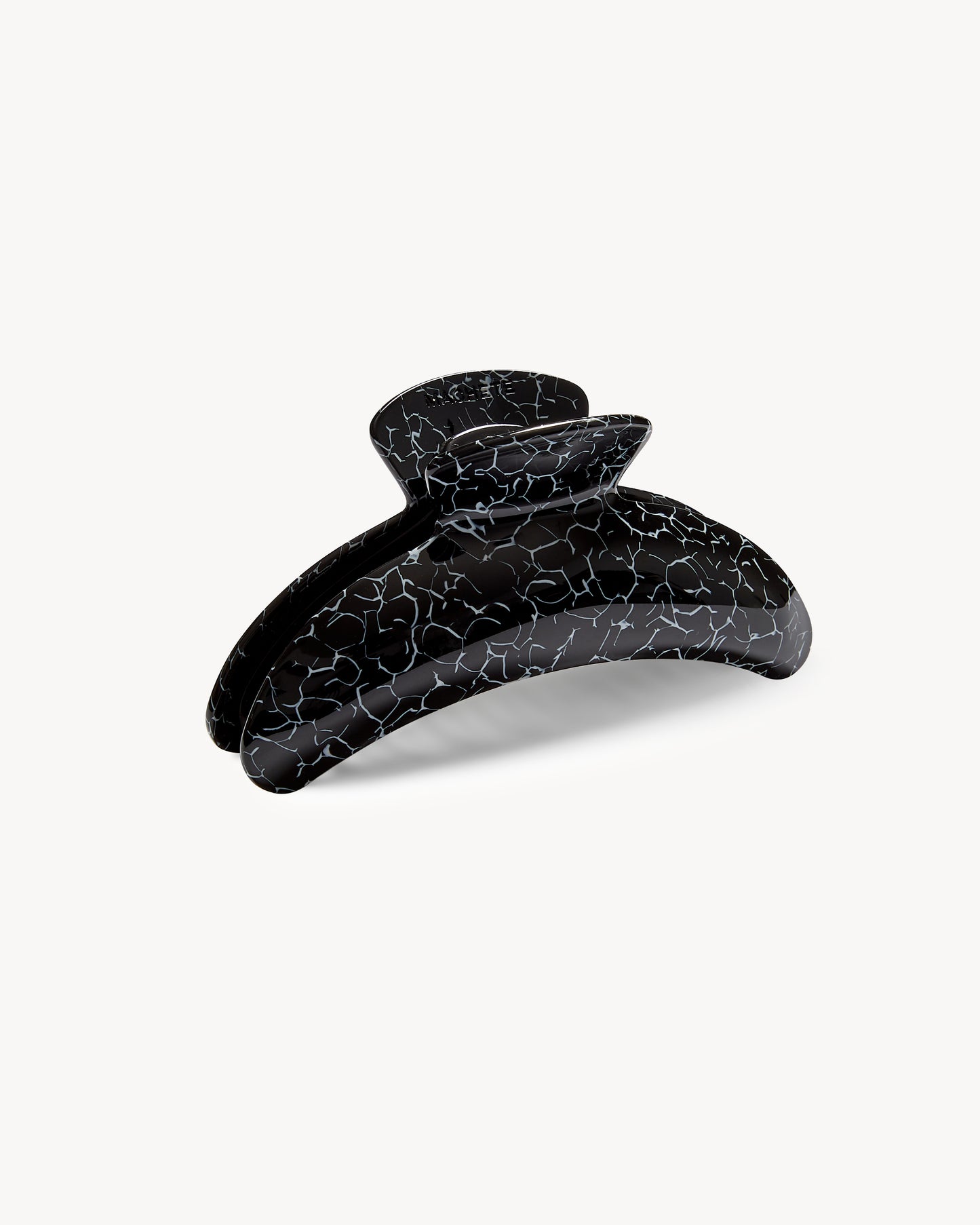 Jumbo Heirloom Claw in Black Marble